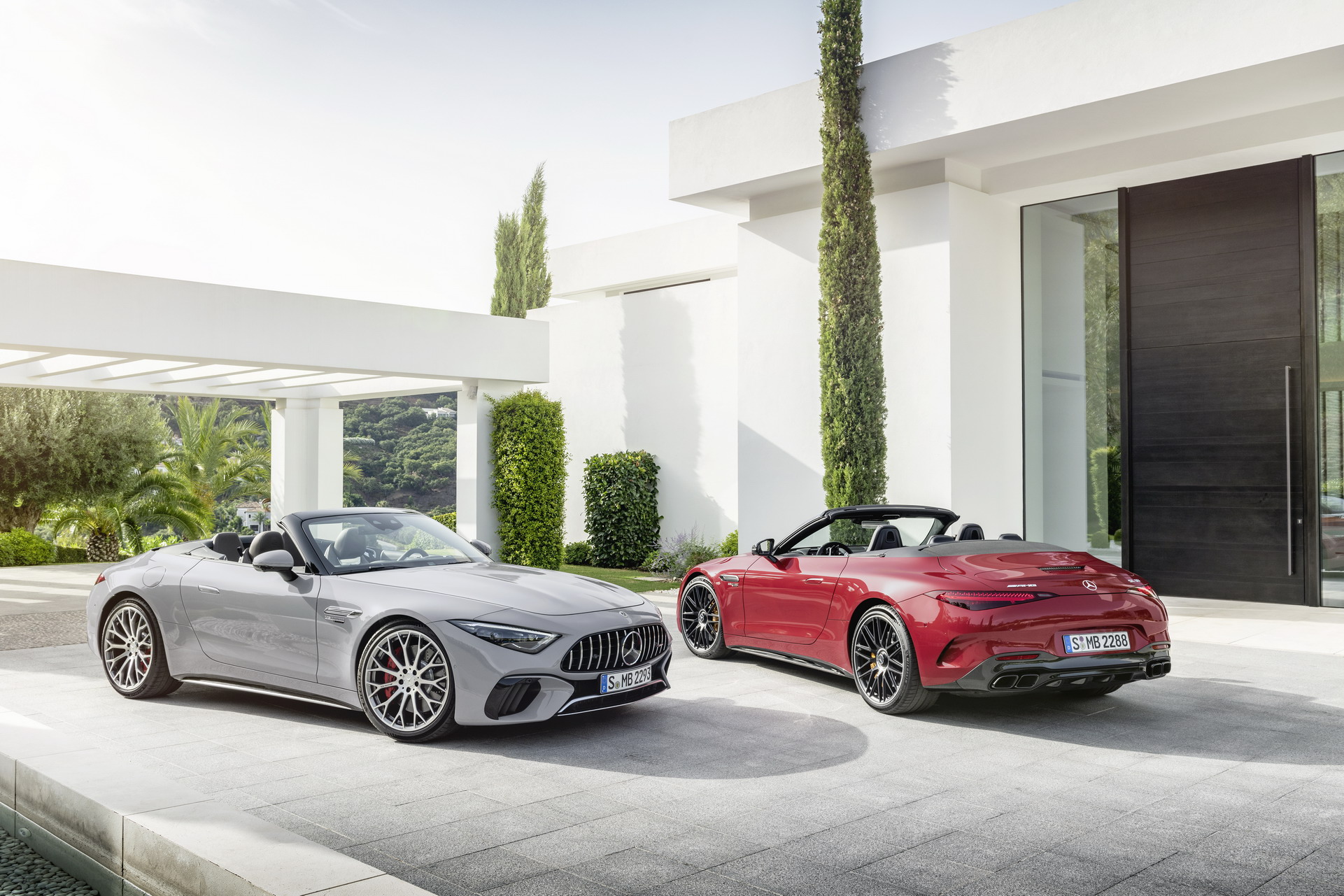 2022 Mercedes-AMG SL Breaks Cover With 2+2 Seats, Fabric Top, AWD And Up To 577 HP