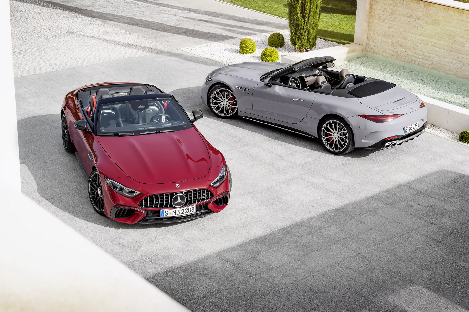 2022 Mercedes-AMG SL Breaks Cover With 2+2 Seats, Fabric Top, AWD And Up To 577 HP