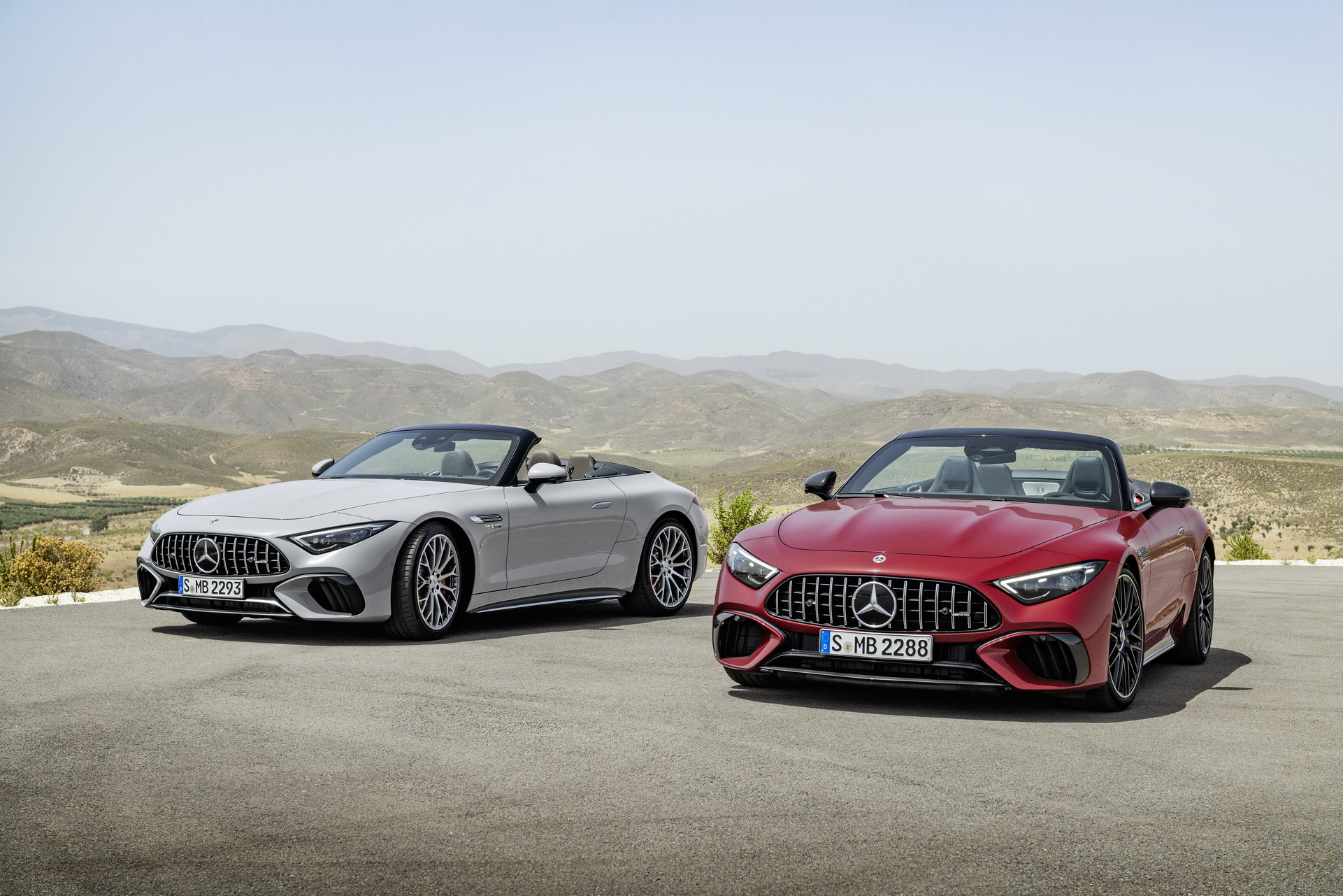 2022 Mercedes-AMG SL Breaks Cover With 2+2 Seats, Fabric Top, AWD And Up To 577 HP