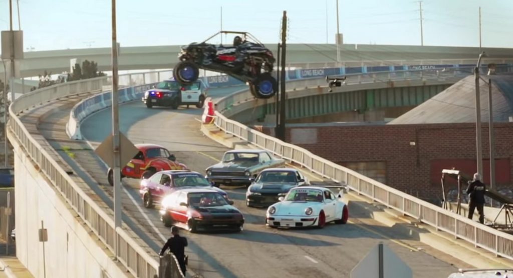 Watch A Side-By-Side Jump A Highway Onramp
