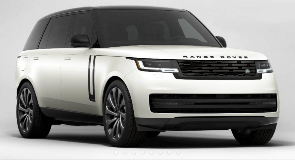  2022 Range Rover Can Be Specced With A $12,000 Paint And $7,200 Wheels