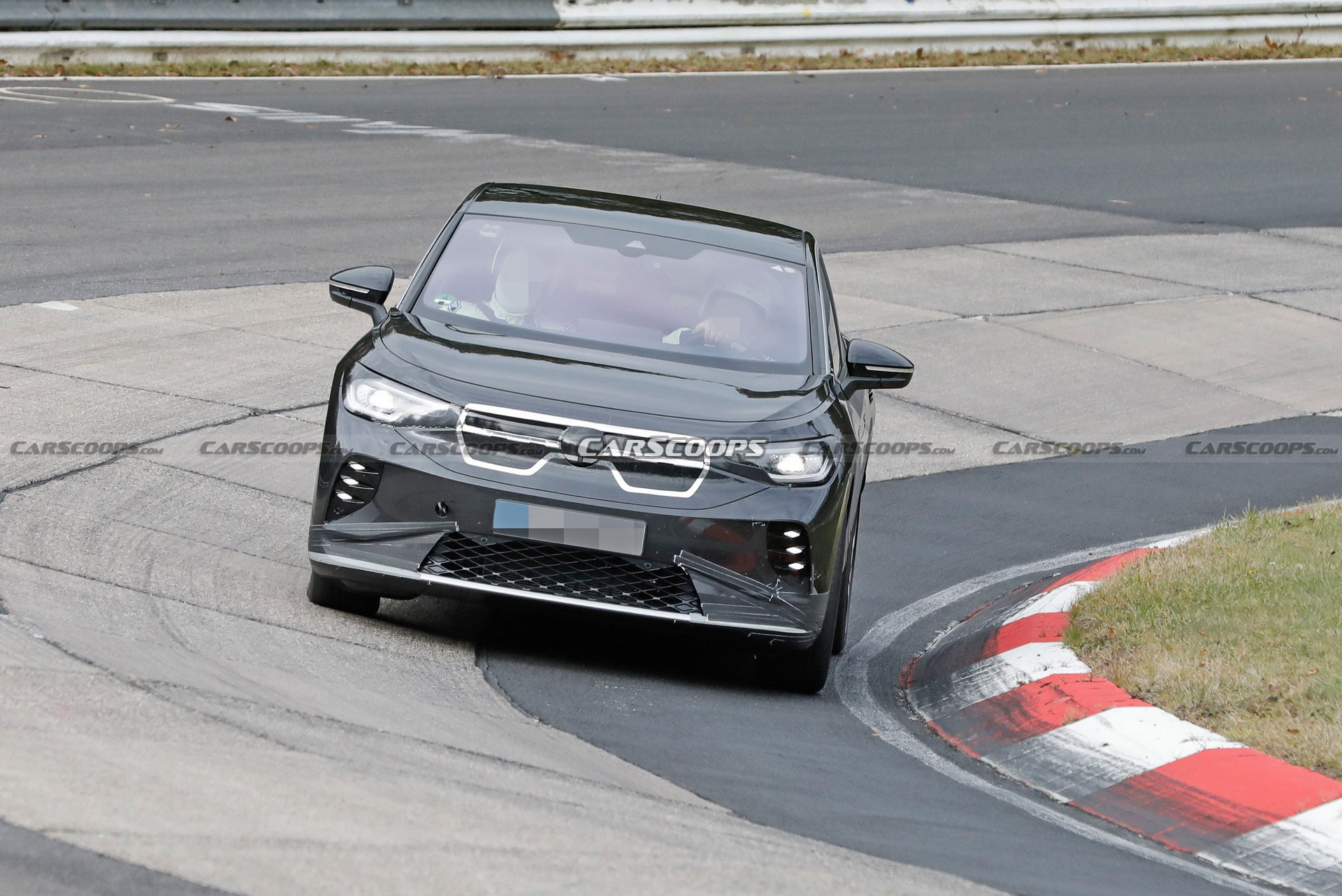 VW ID.5 GTX Crossover Coupe Tackles The Nurburgring Ahead Of Its Launch Next Year