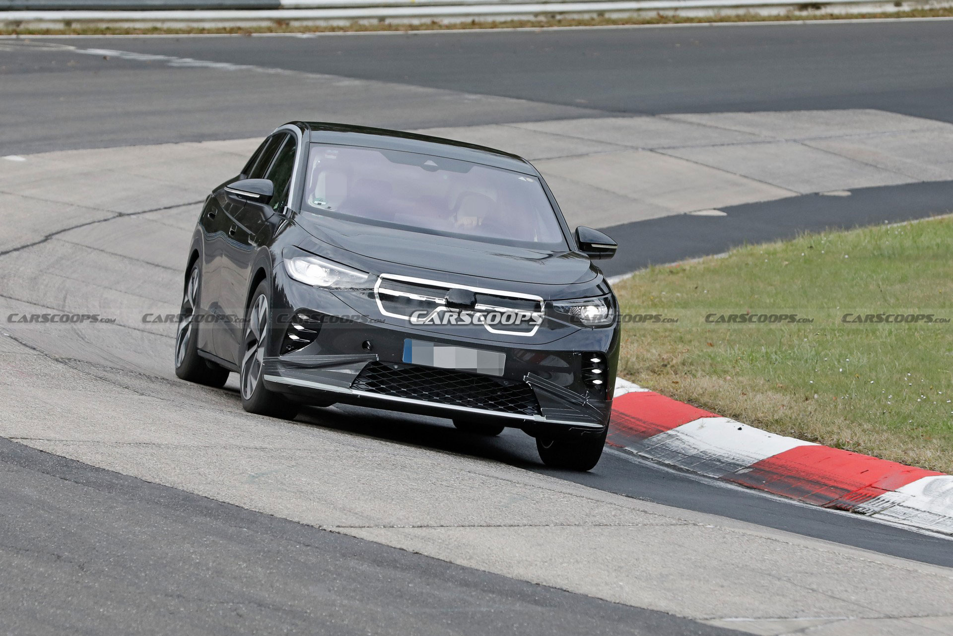 VW ID.5 GTX Crossover Coupe Tackles The Nurburgring Ahead Of Its Launch Next Year