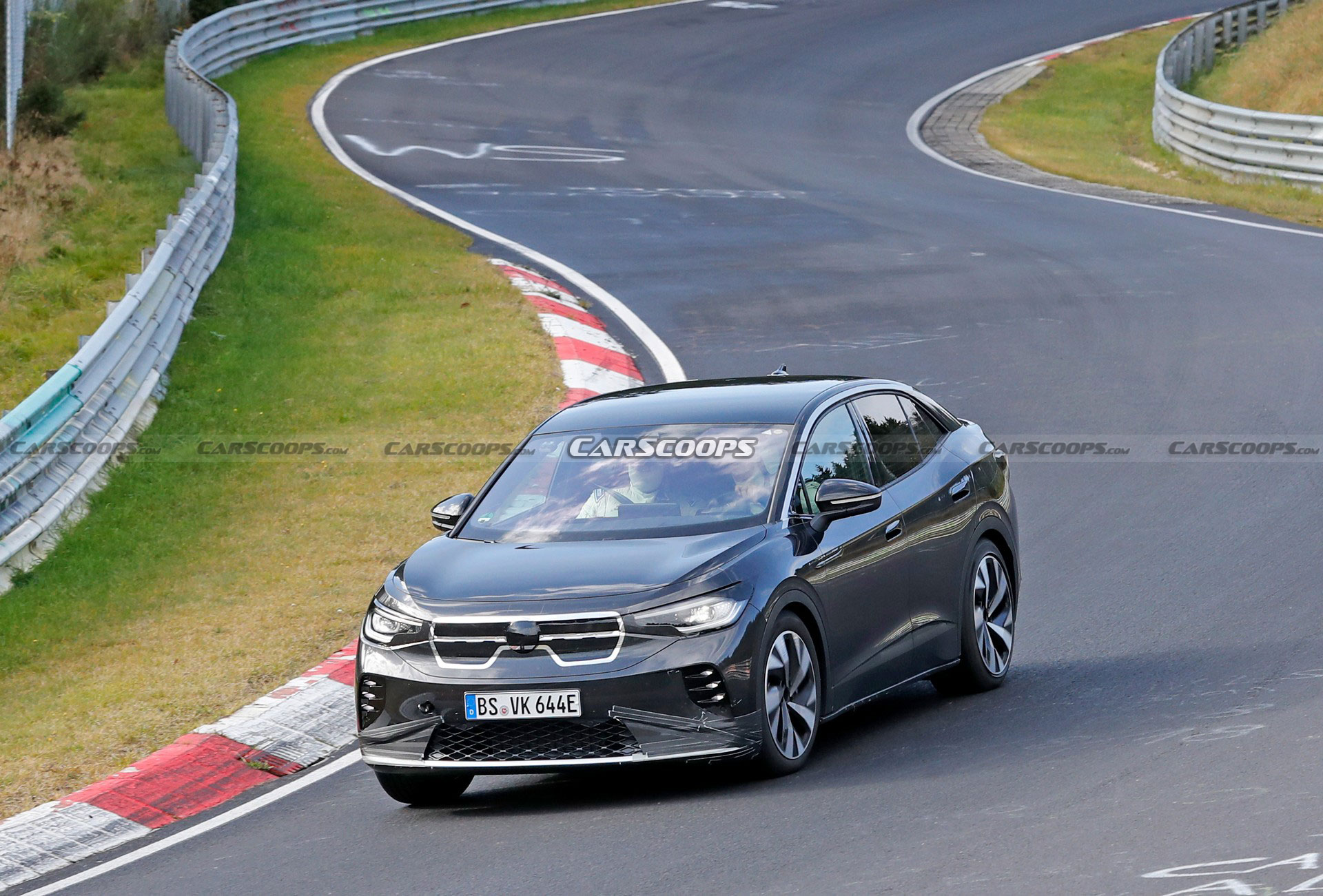VW ID.5 GTX Crossover Coupe Tackles The Nurburgring Ahead Of Its Launch Next Year
