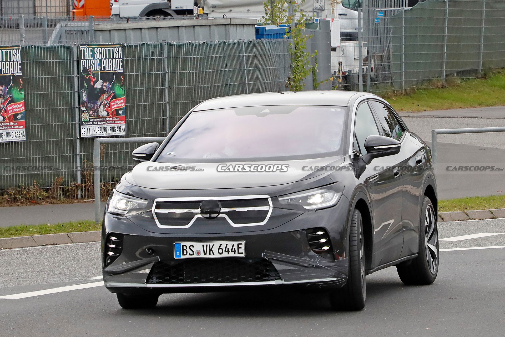 VW ID.5 GTX Crossover Coupe Tackles The Nurburgring Ahead Of Its Launch Next Year