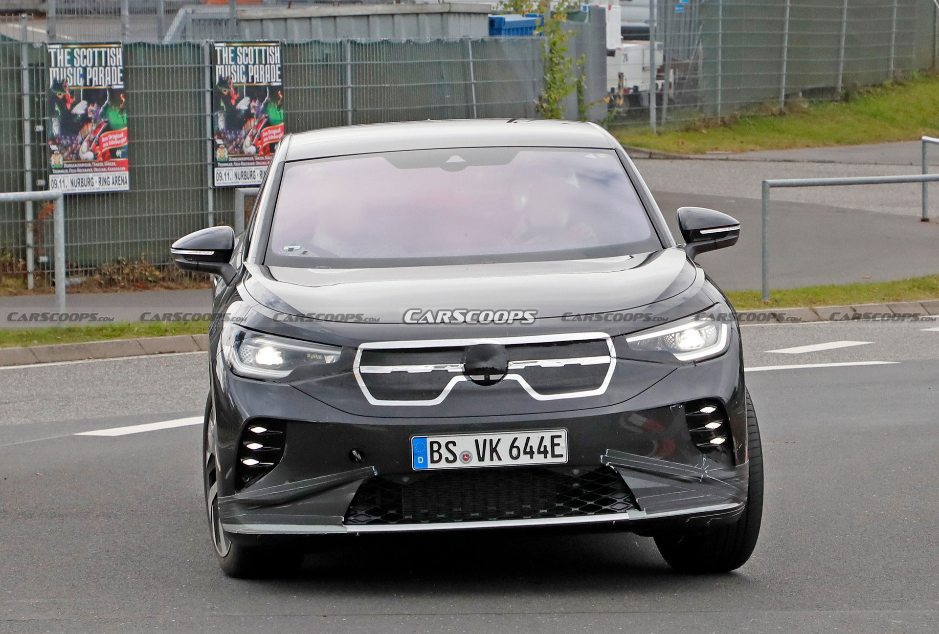 VW ID.5 GTX Crossover Coupe Tackles The Nurburgring Ahead Of Its Launch Next Year
