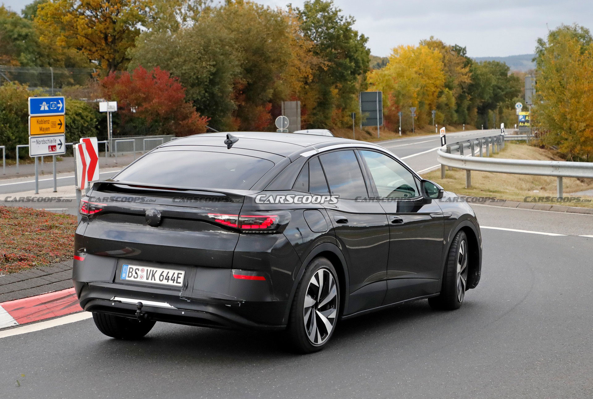 VW ID.5 GTX Crossover Coupe Tackles The Nurburgring Ahead Of Its Launch Next Year
