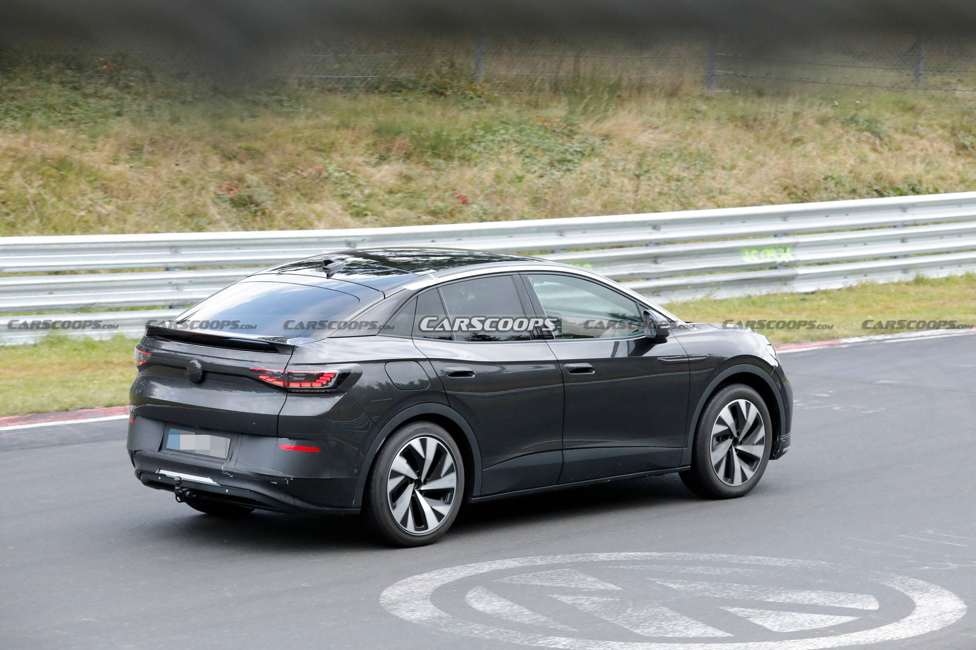 VW ID.5 GTX Crossover Coupe Tackles The Nurburgring Ahead Of Its Launch Next Year