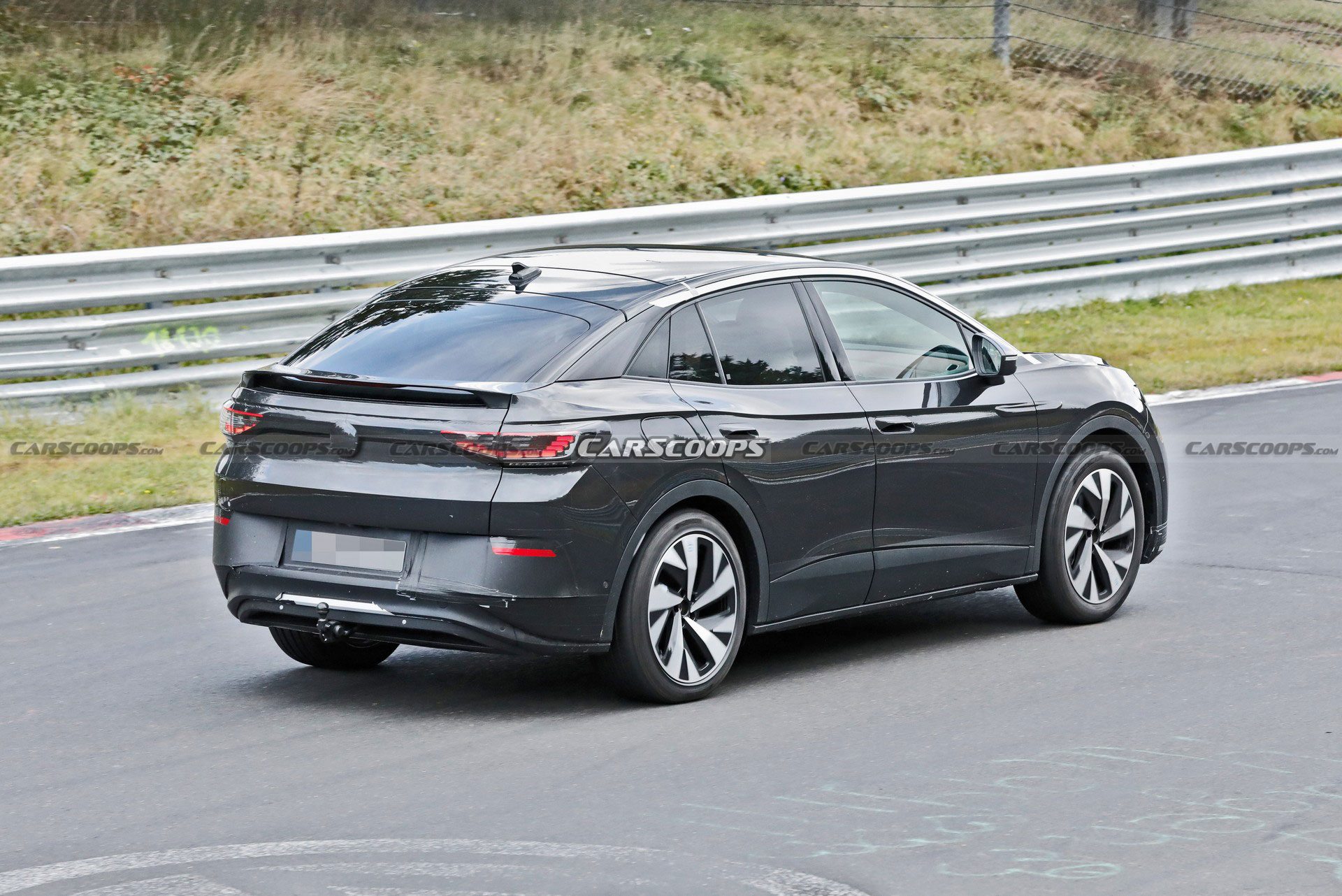 VW ID.5 GTX Crossover Coupe Tackles The Nurburgring Ahead Of Its Launch Next Year