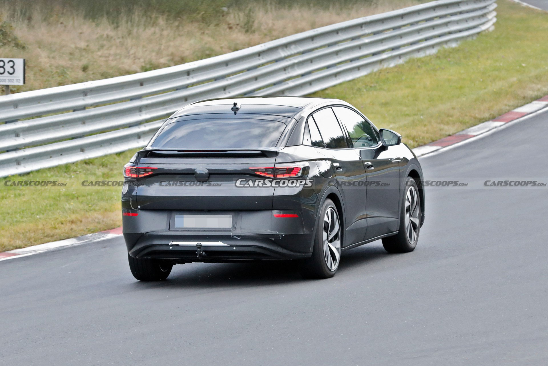 VW ID.5 GTX Crossover Coupe Tackles The Nurburgring Ahead Of Its Launch Next Year