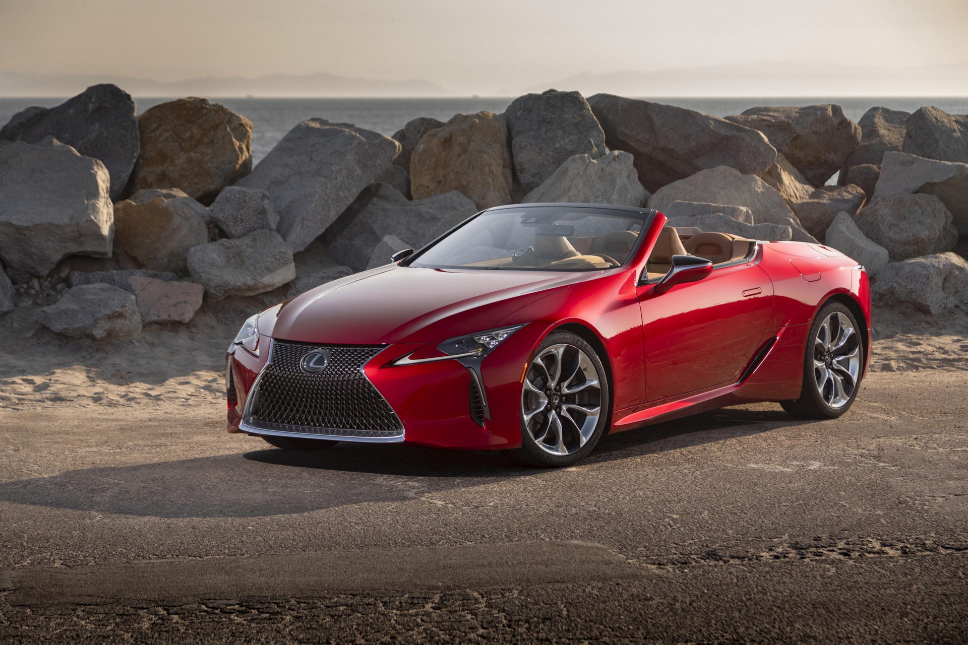 2022 Lexus LC 500 Convertible Arrives In The US With Updated Suspension And Refined Color Palette