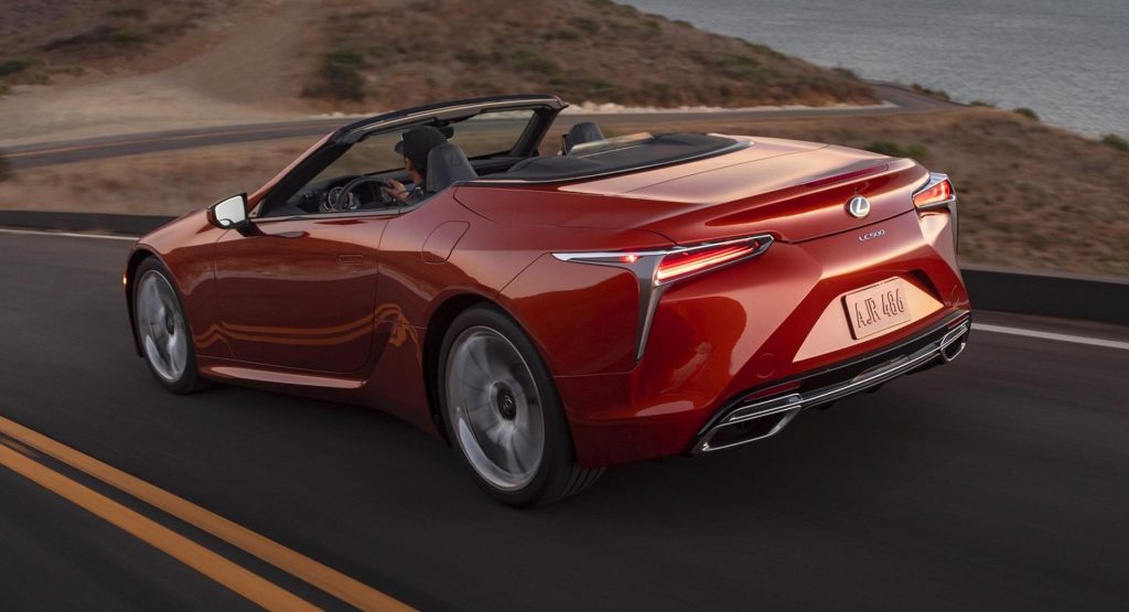  2022 Lexus LC 500 Convertible Arrives In The US With Updated Suspension And Refined Color Palette