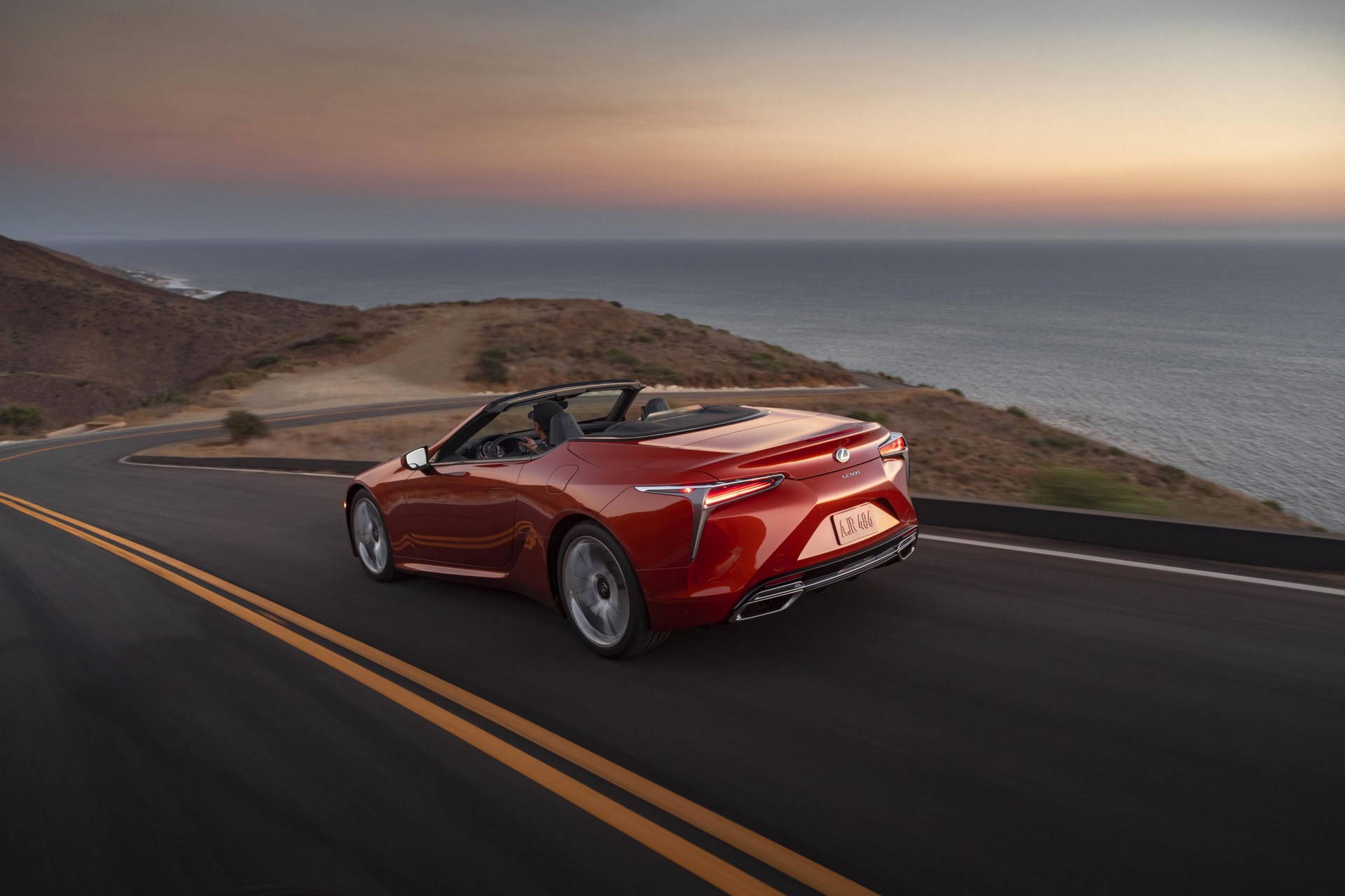 2022 Lexus LC 500 Convertible Arrives In The US With Updated Suspension And Refined Color Palette