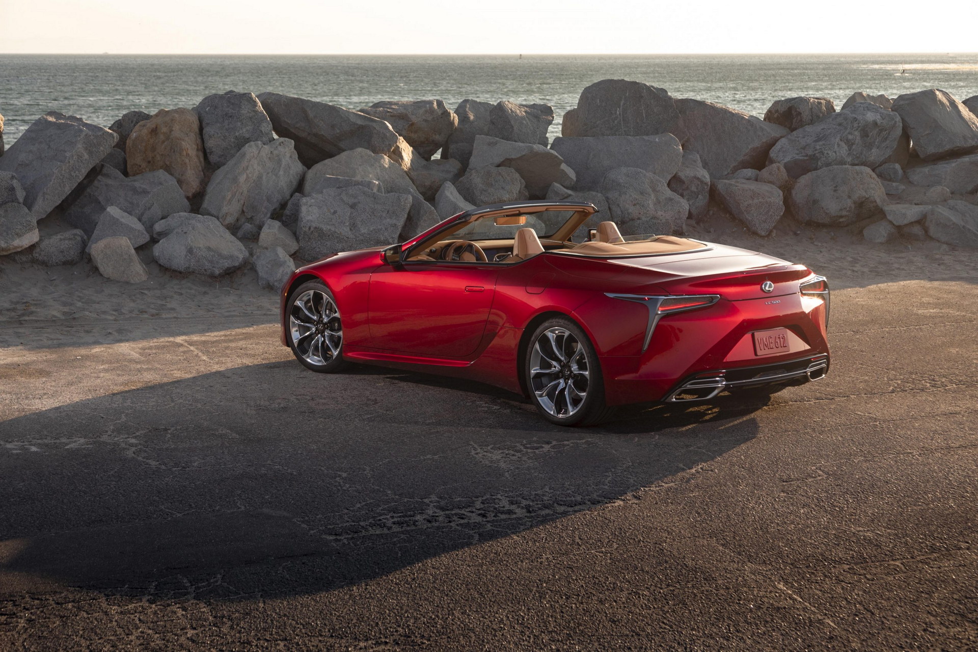2022 Lexus LC 500 Convertible Arrives In The US With Updated Suspension And Refined Color Palette