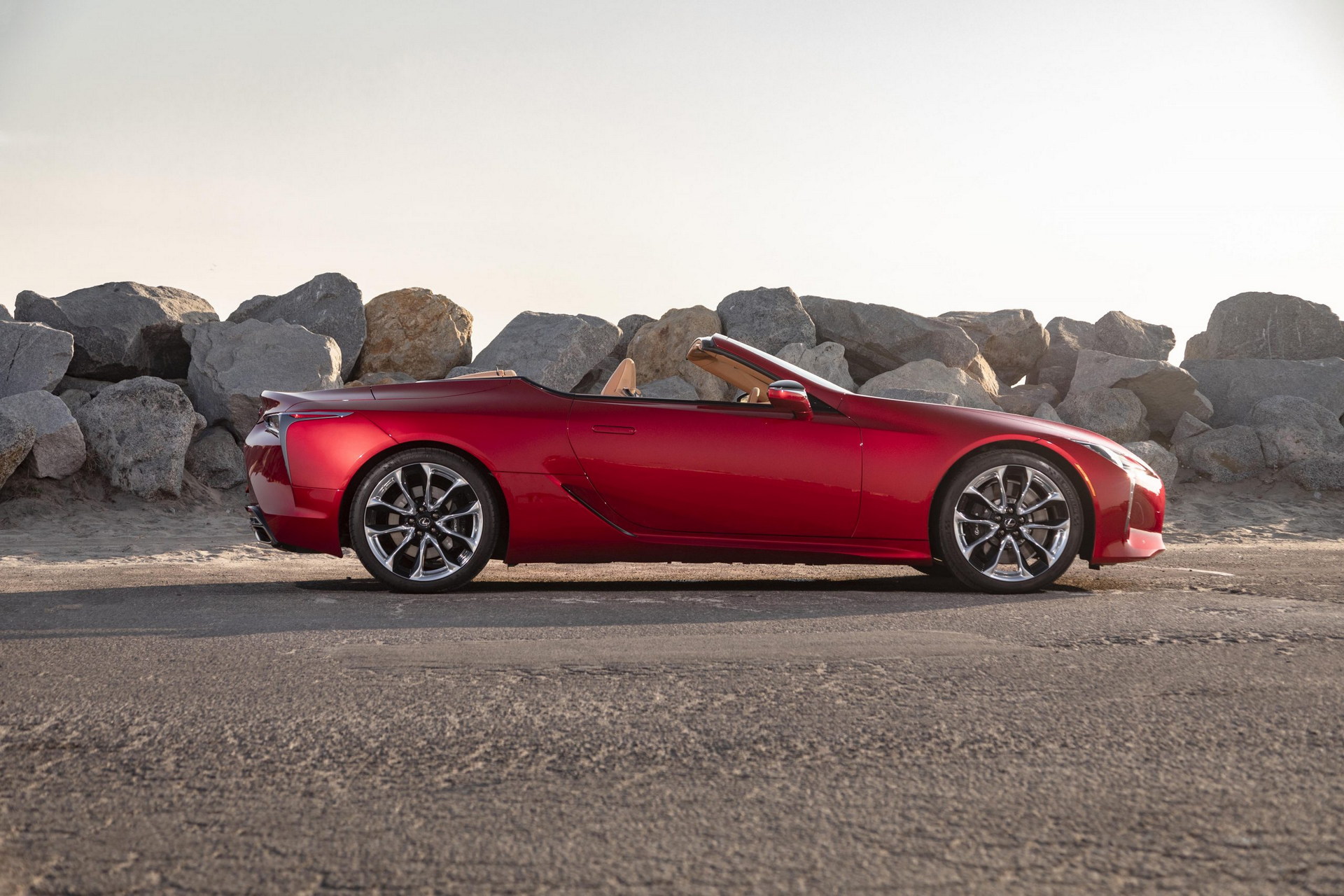 2022 Lexus LC 500 Convertible Arrives In The US With Updated Suspension And Refined Color Palette