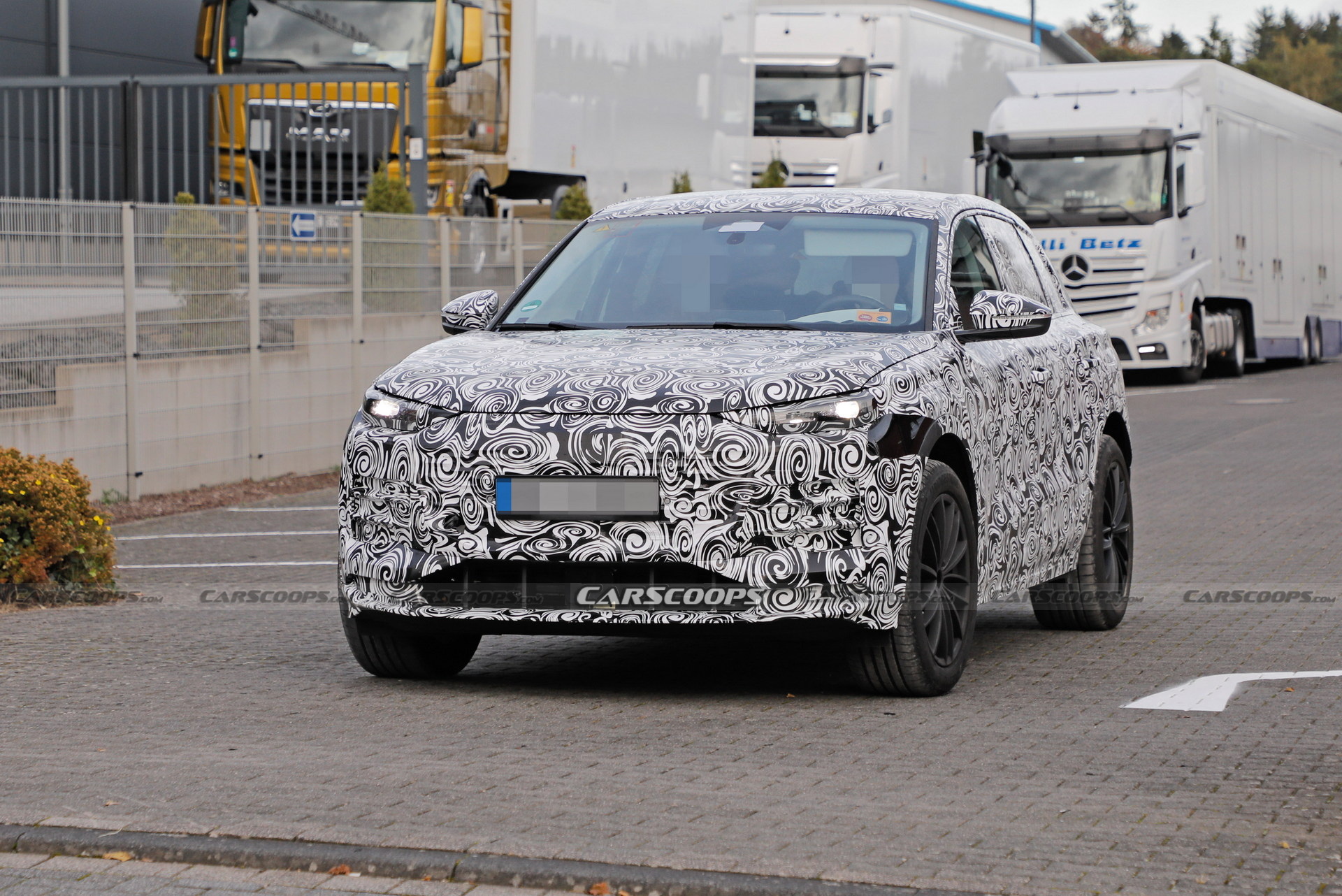 2023 Audi Q6 E-Tron Spied Looking Both Sporty And Premium