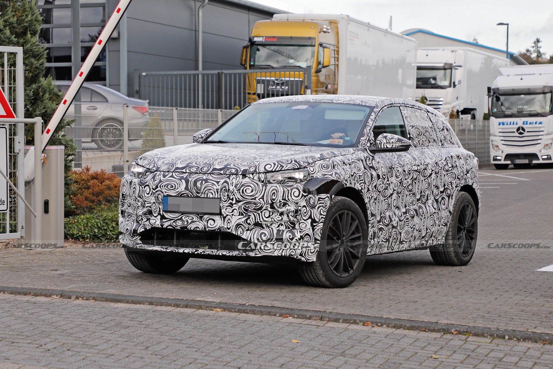 2023 Audi Q6 E-Tron Spied Looking Both Sporty And Premium