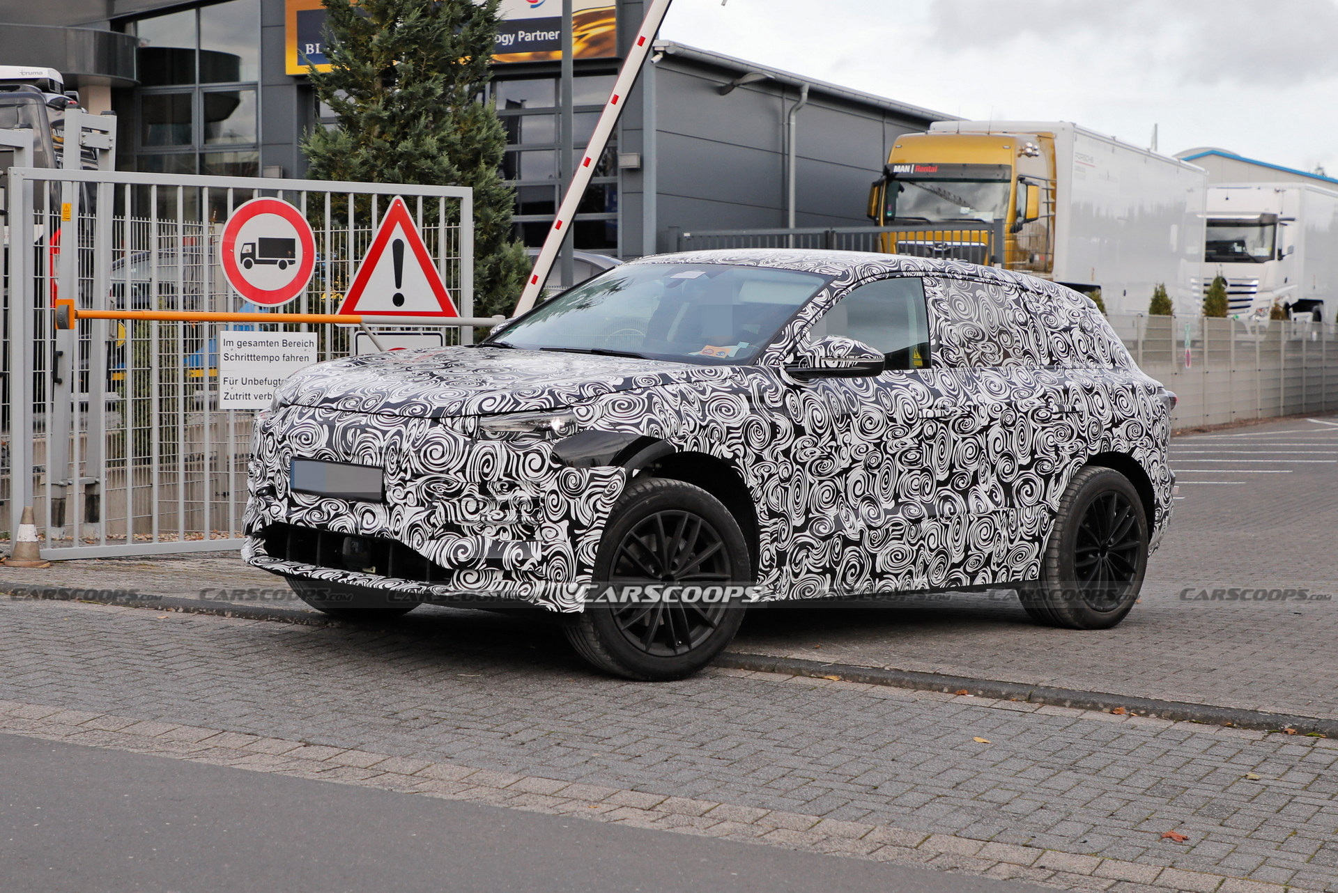 2023 Audi Q6 E-Tron Spied Looking Both Sporty And Premium