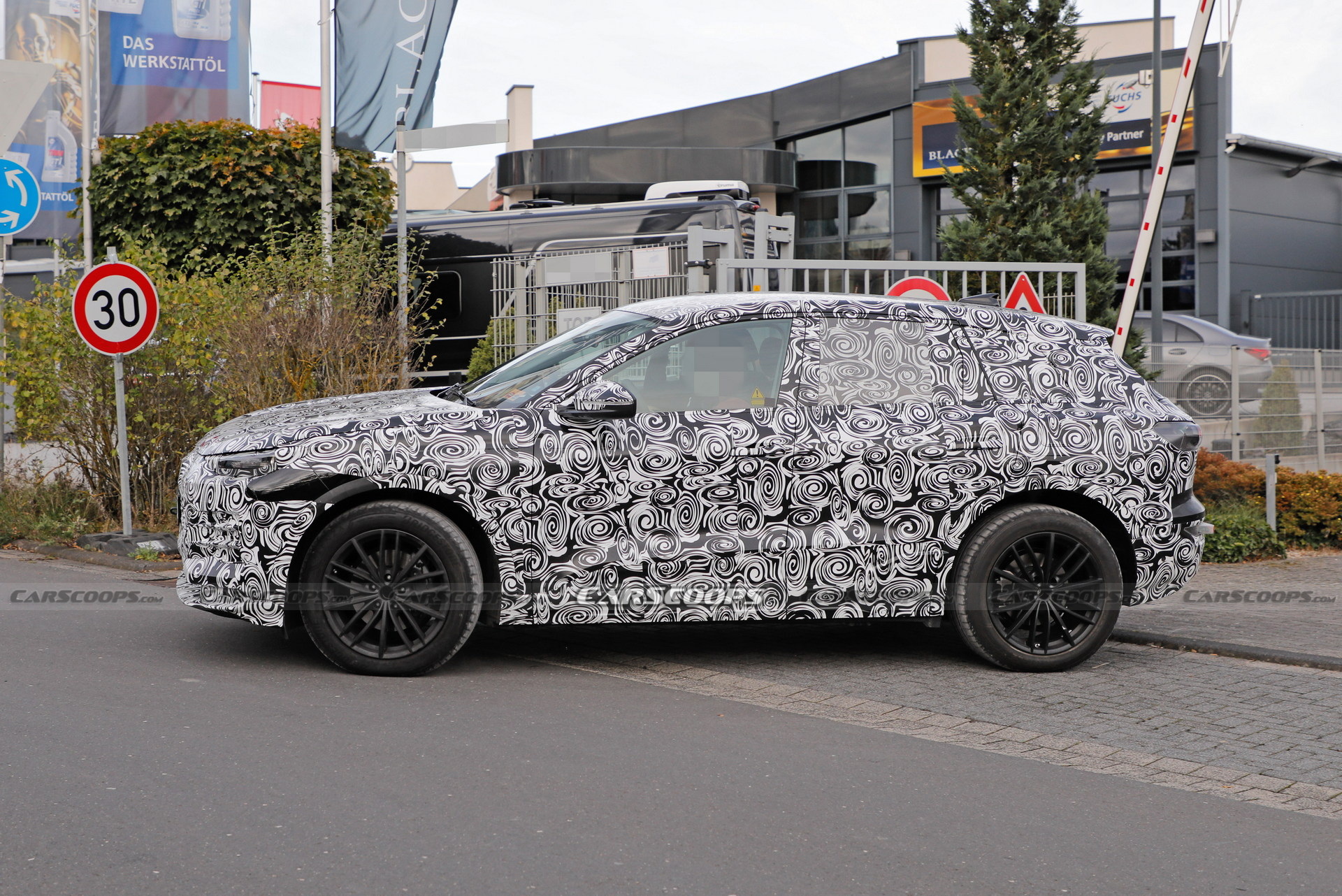 2023 Audi Q6 E-Tron Spied Looking Both Sporty And Premium