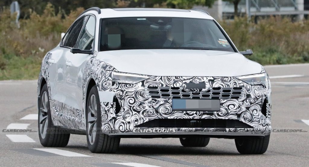  2023 Audi E-Tron Sportback Facelift Spied, Could Offer More Range Thanks To A New Battery