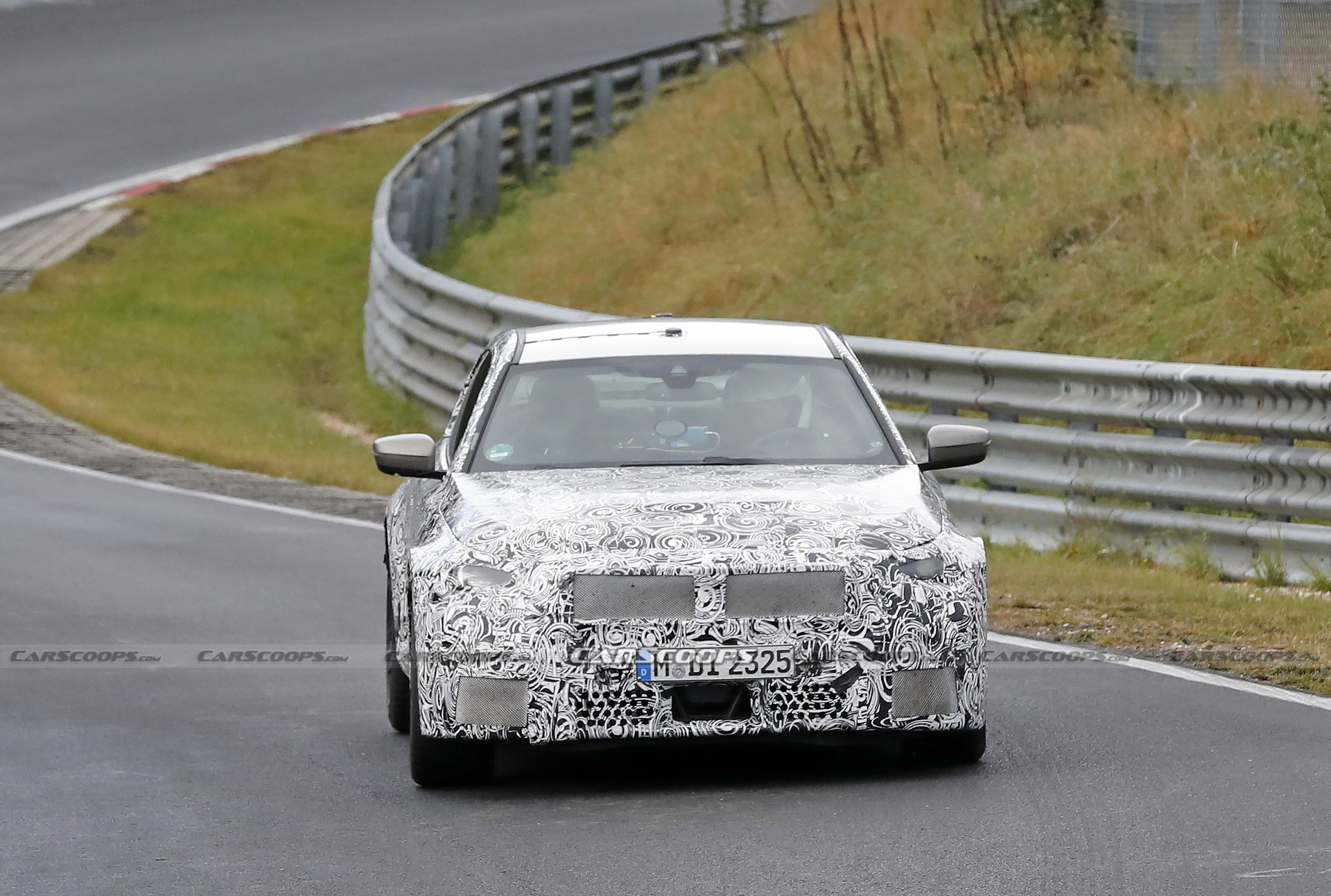 Camouflaged BMW M2 Prototype Spied At The Ring Could Be The Competition Variant