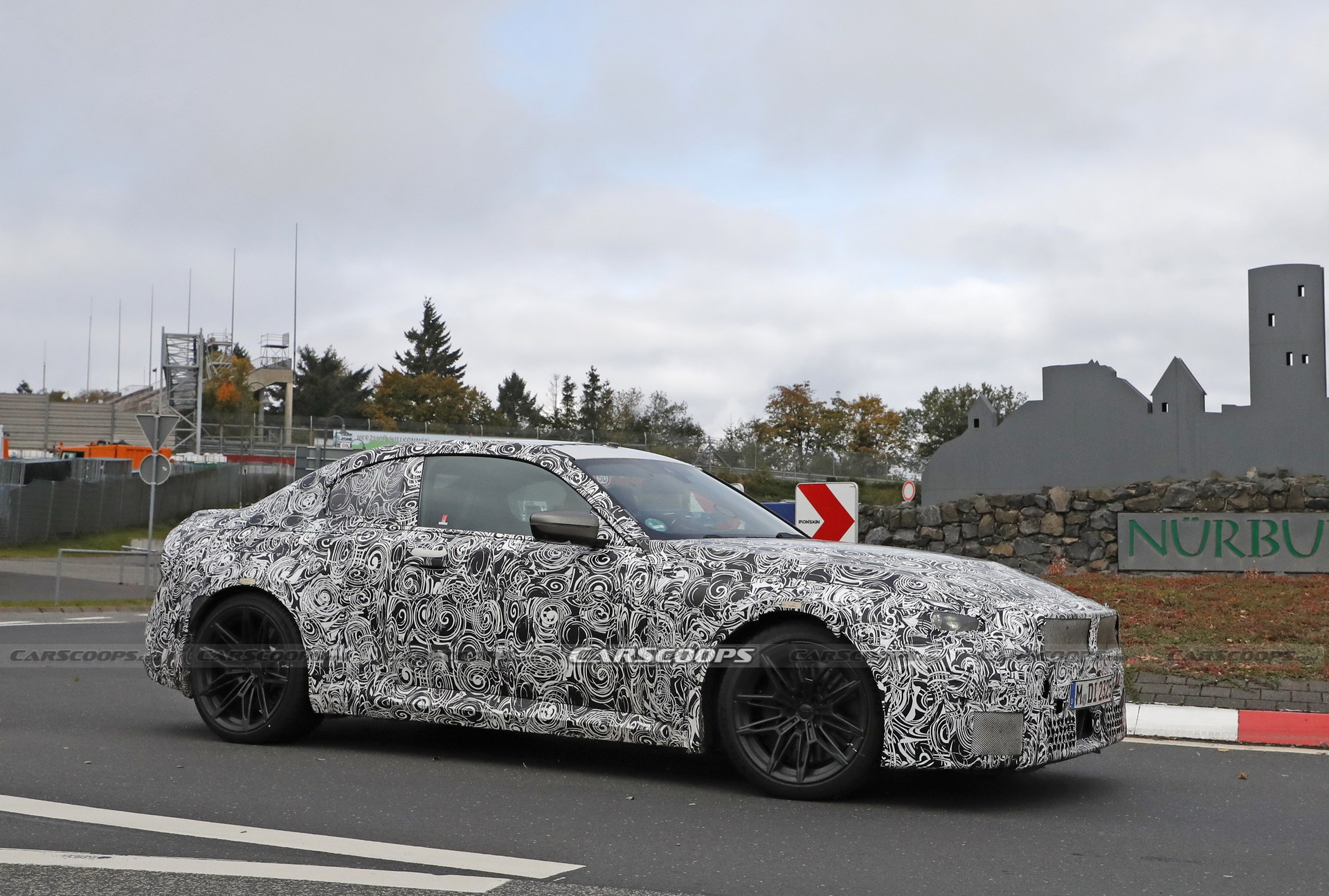 Camouflaged BMW M2 Prototype Spied At The Ring Could Be The Competition Variant