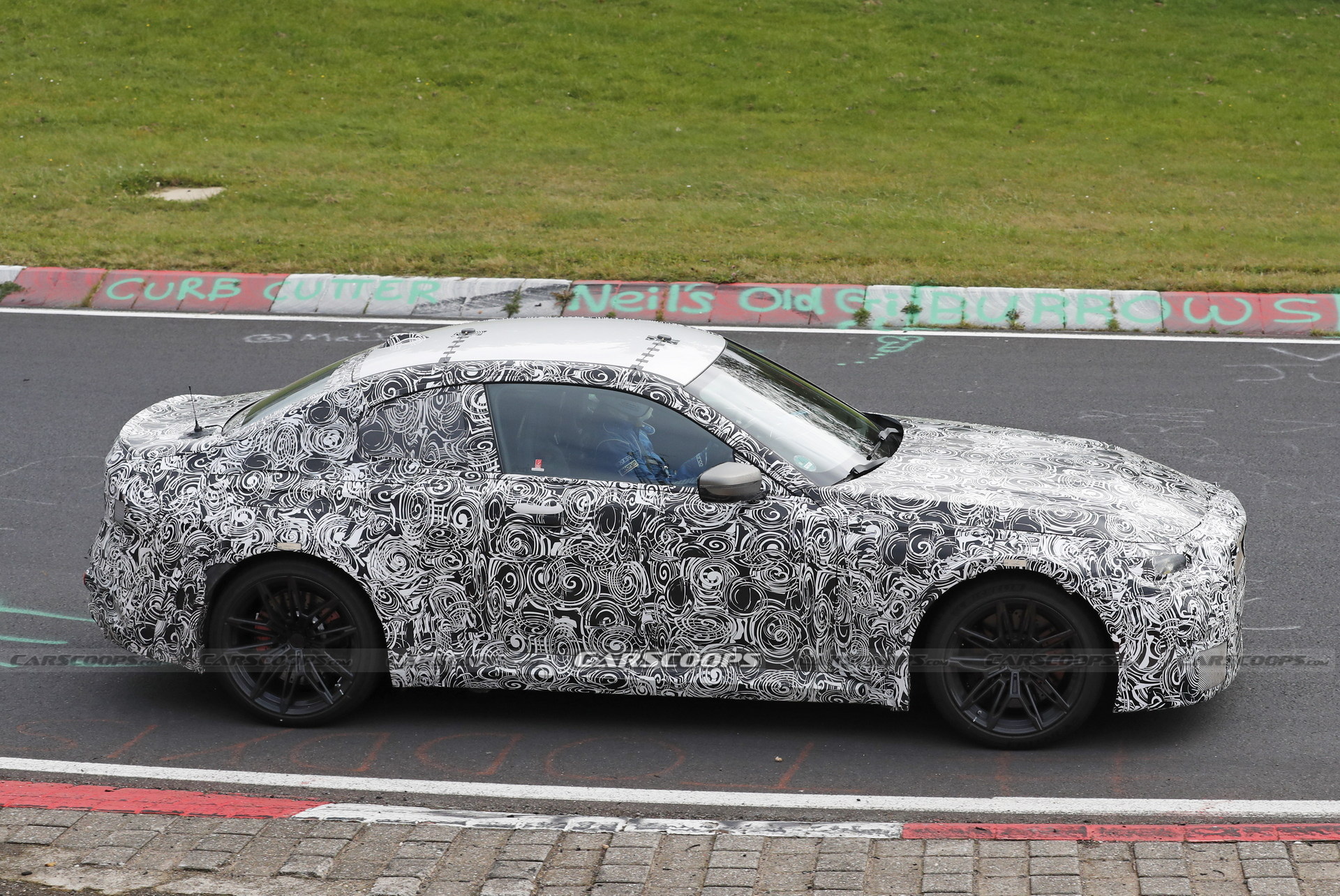 Camouflaged BMW M2 Prototype Spied At The Ring Could Be The Competition Variant