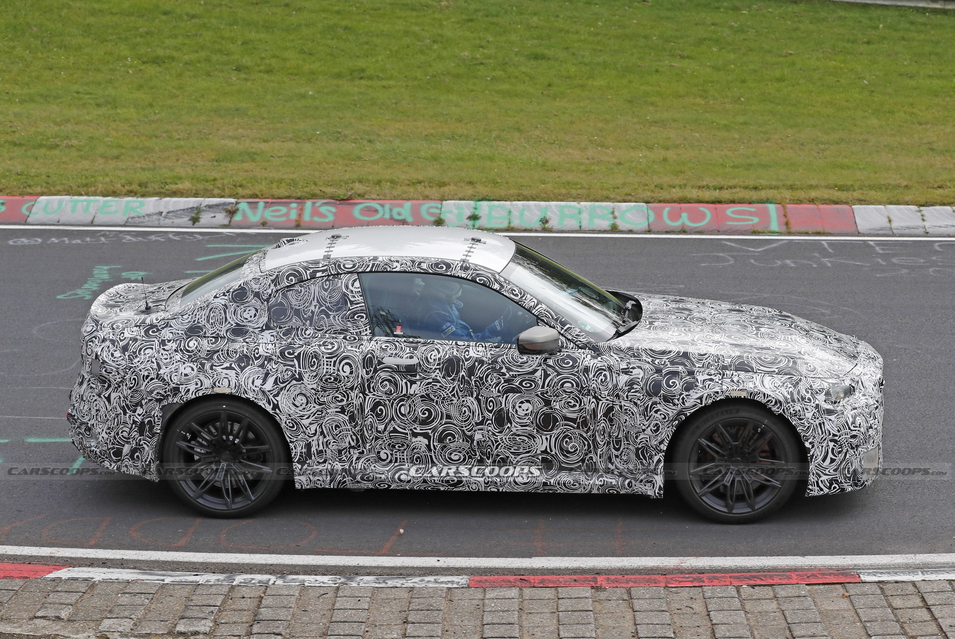 Camouflaged BMW M2 Prototype Spied At The Ring Could Be The Competition Variant