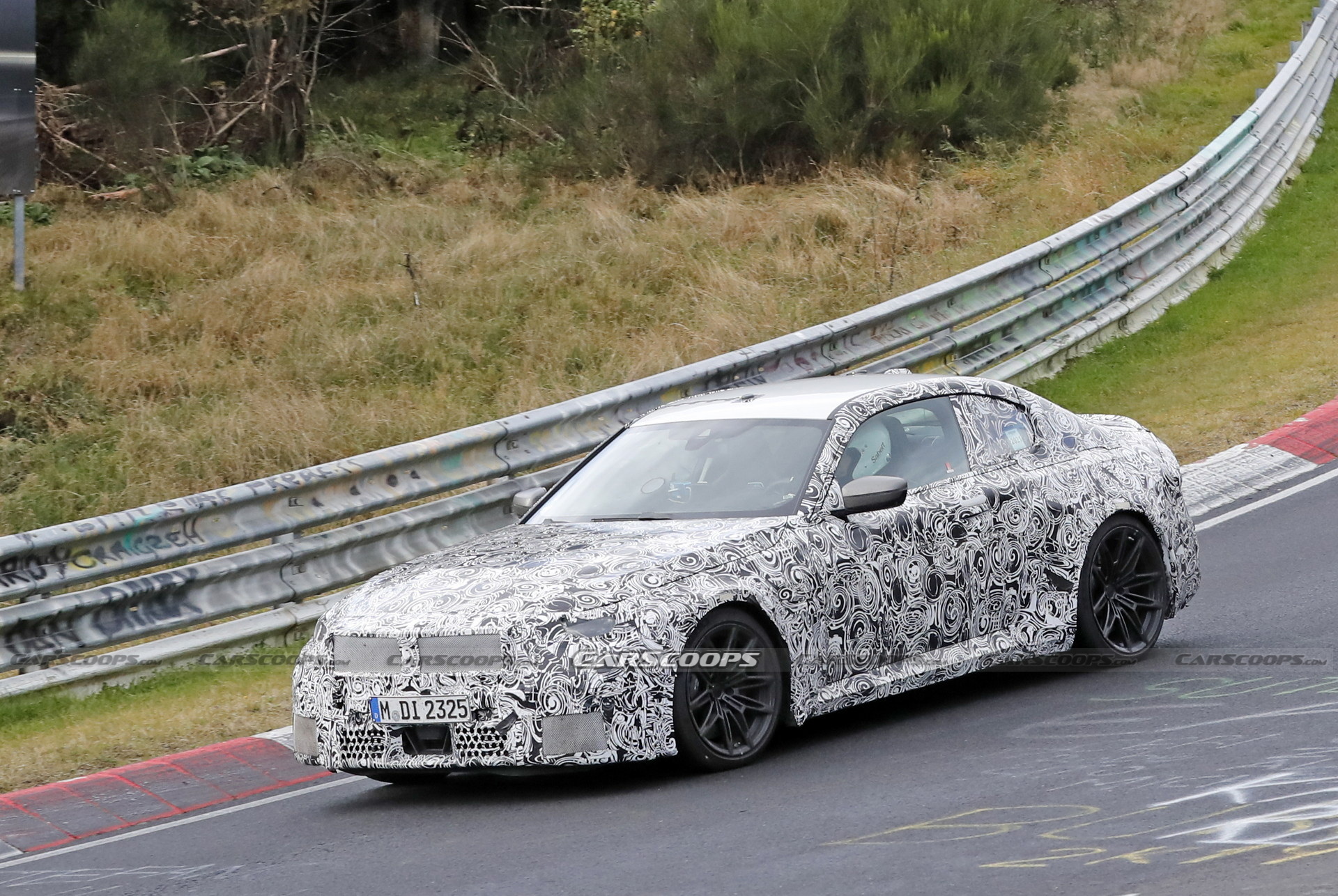 Camouflaged BMW M2 Prototype Spied At The Ring Could Be The Competition Variant