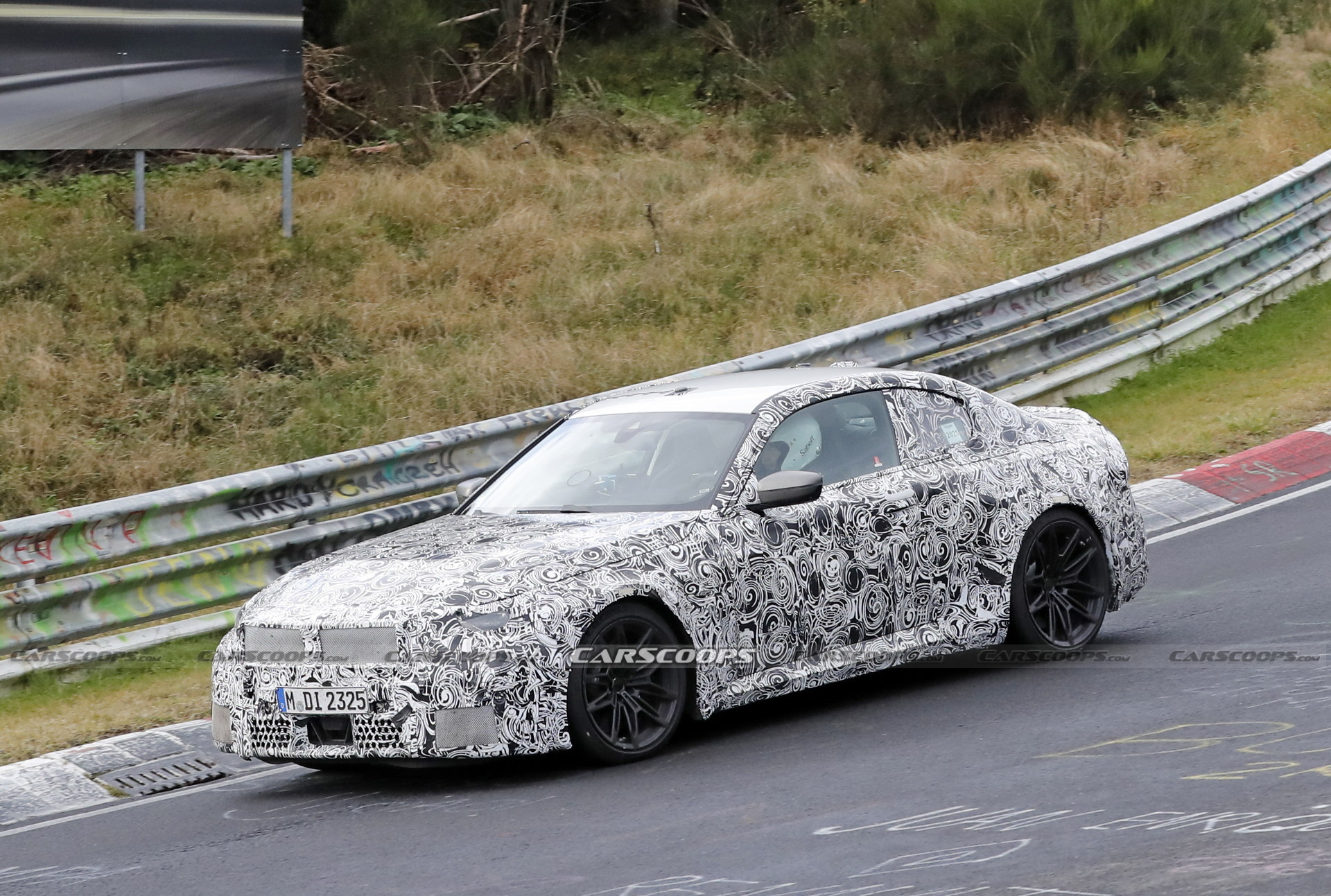 Camouflaged BMW M2 Prototype Spied At The Ring Could Be The Competition Variant