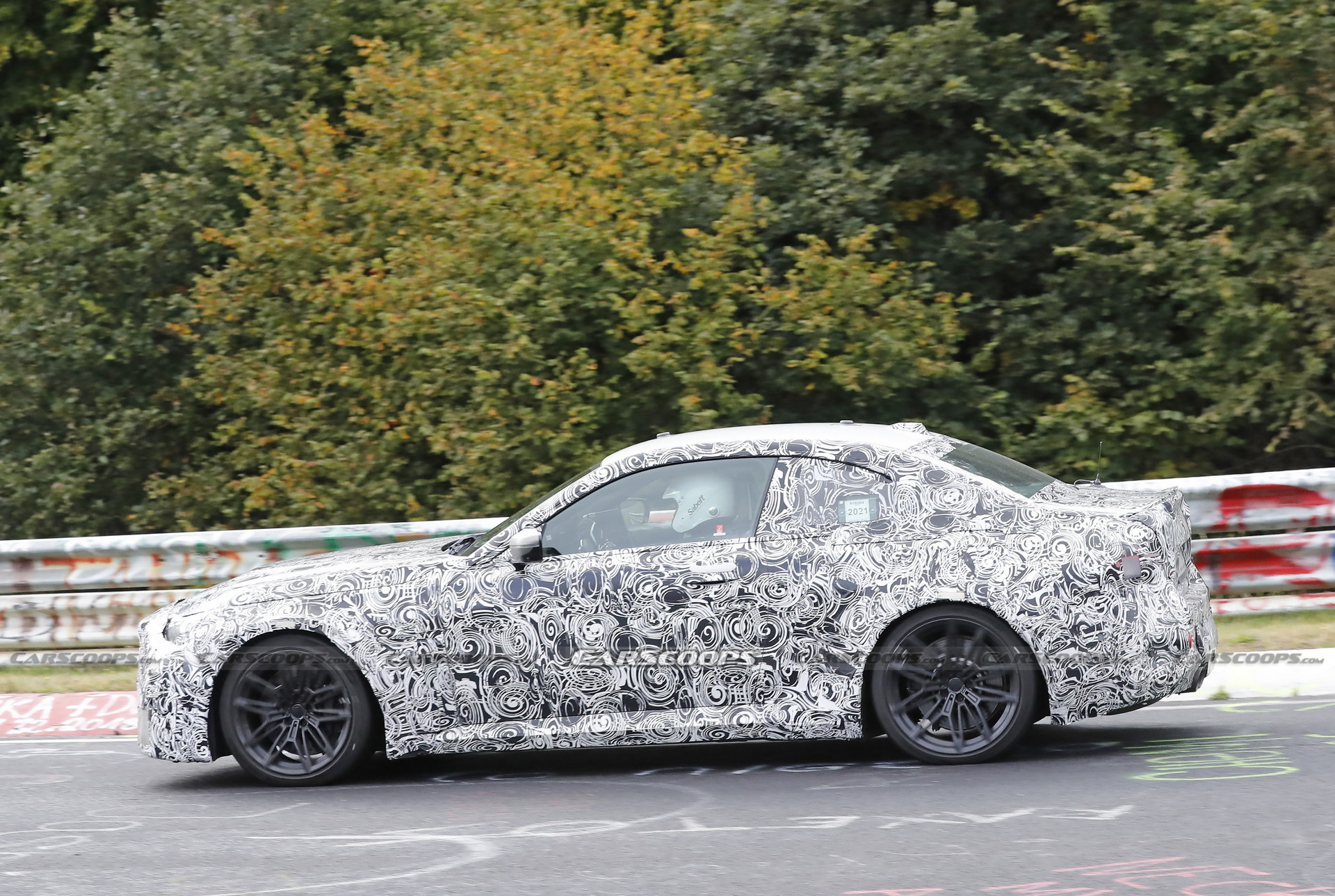 Camouflaged BMW M2 Prototype Spied At The Ring Could Be The Competition Variant