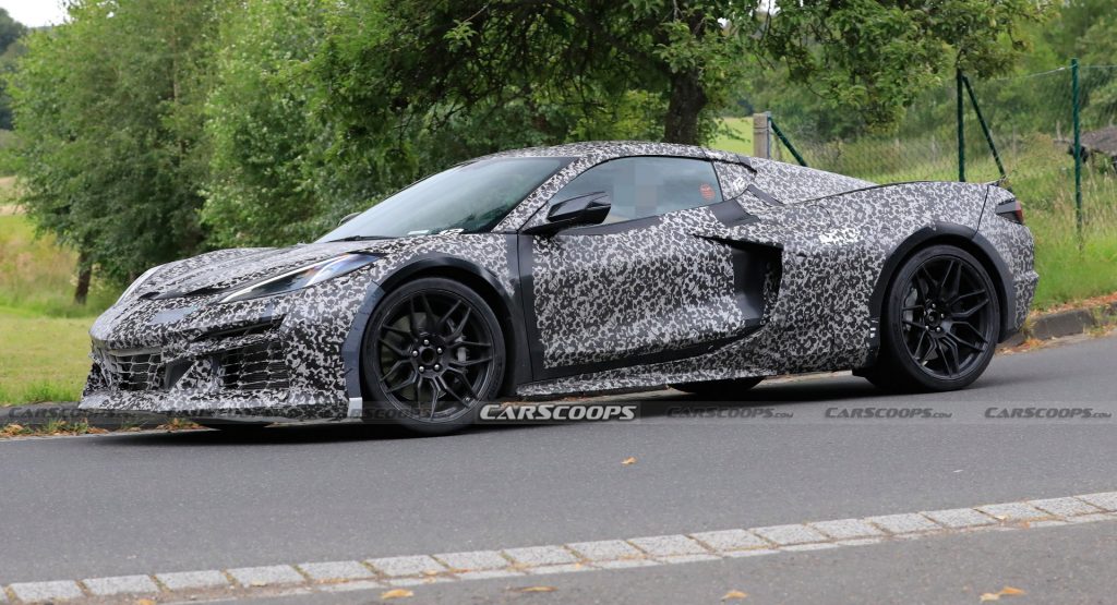  Could This Be The Hybrid Chevrolet Corvette E-Ray Testing Near The Nürburgring?