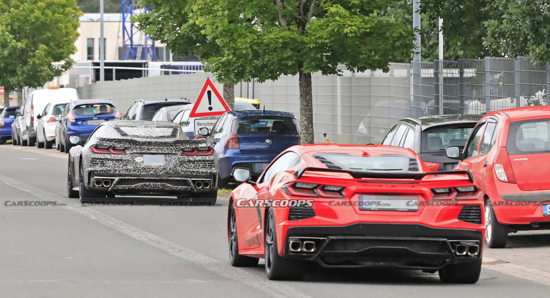 Could This Be The Hybrid Chevrolet Corvette E-Ray Testing Near The Nürburgring?