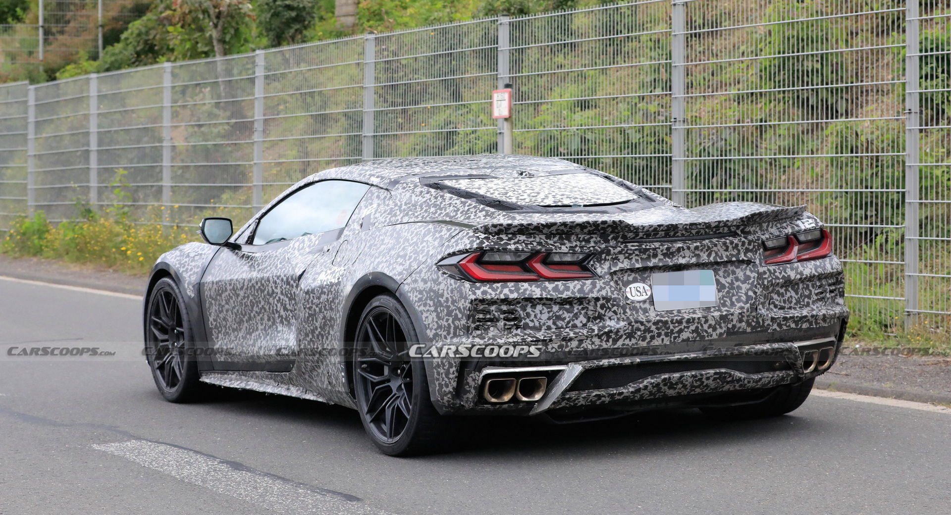 Could This Be The Hybrid Chevrolet Corvette E-Ray Testing Near The Nürburgring?