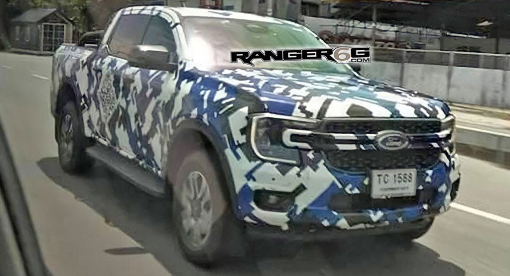  2023 Ford Ranger Spotted With A Maverick-Like Front End