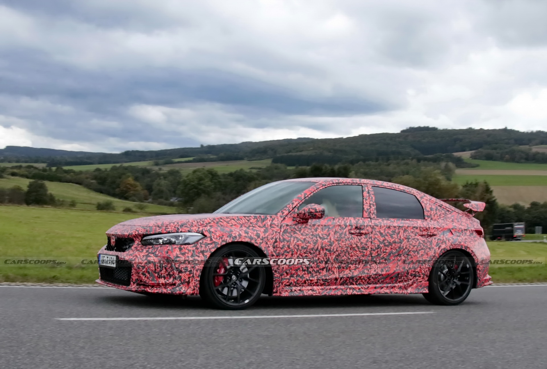 Gotcha! We Snapped The 2022 Honda Civic Type R Prototype A Day After It Was Announced
