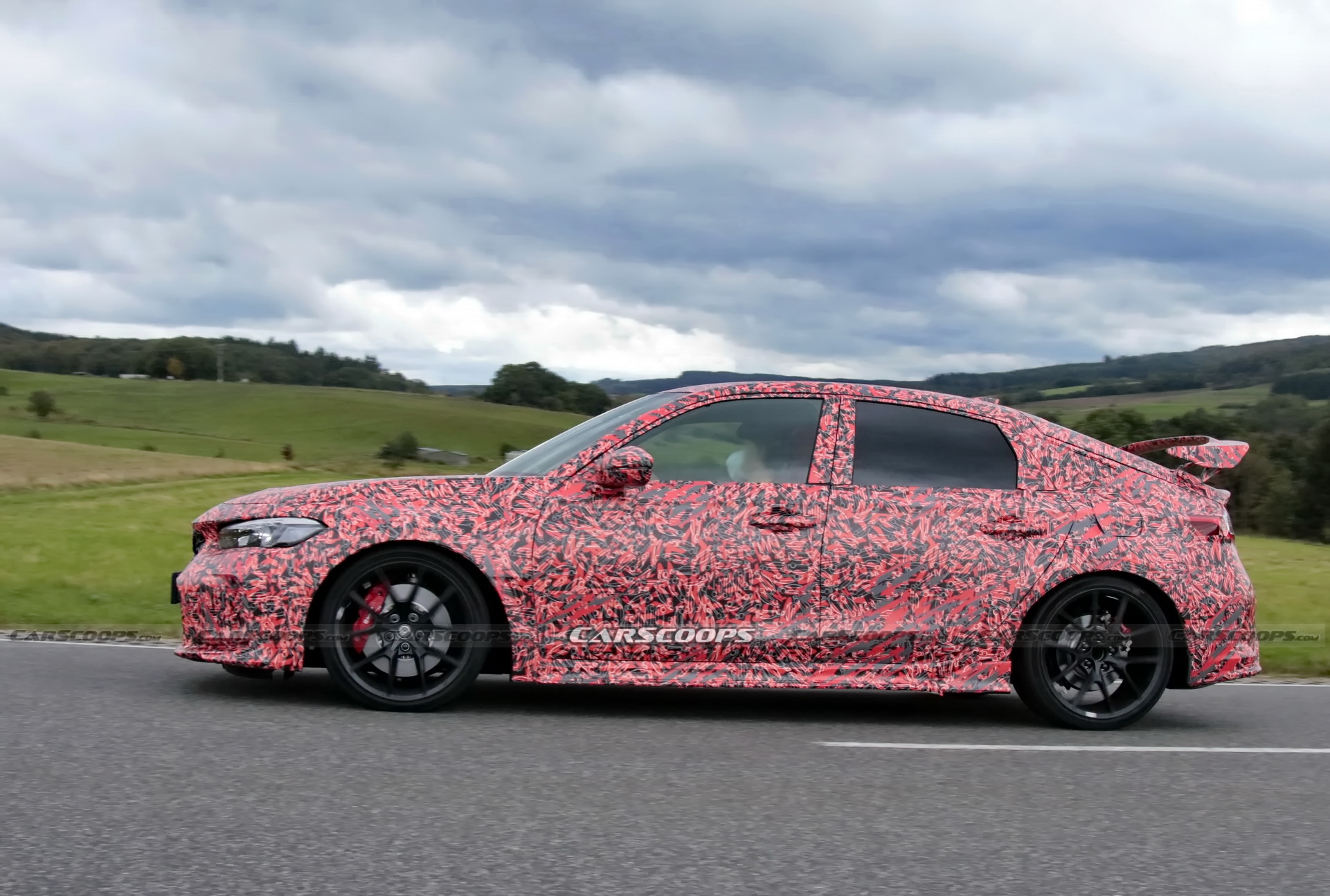 Gotcha! We Snapped The 2022 Honda Civic Type R Prototype A Day After It Was Announced