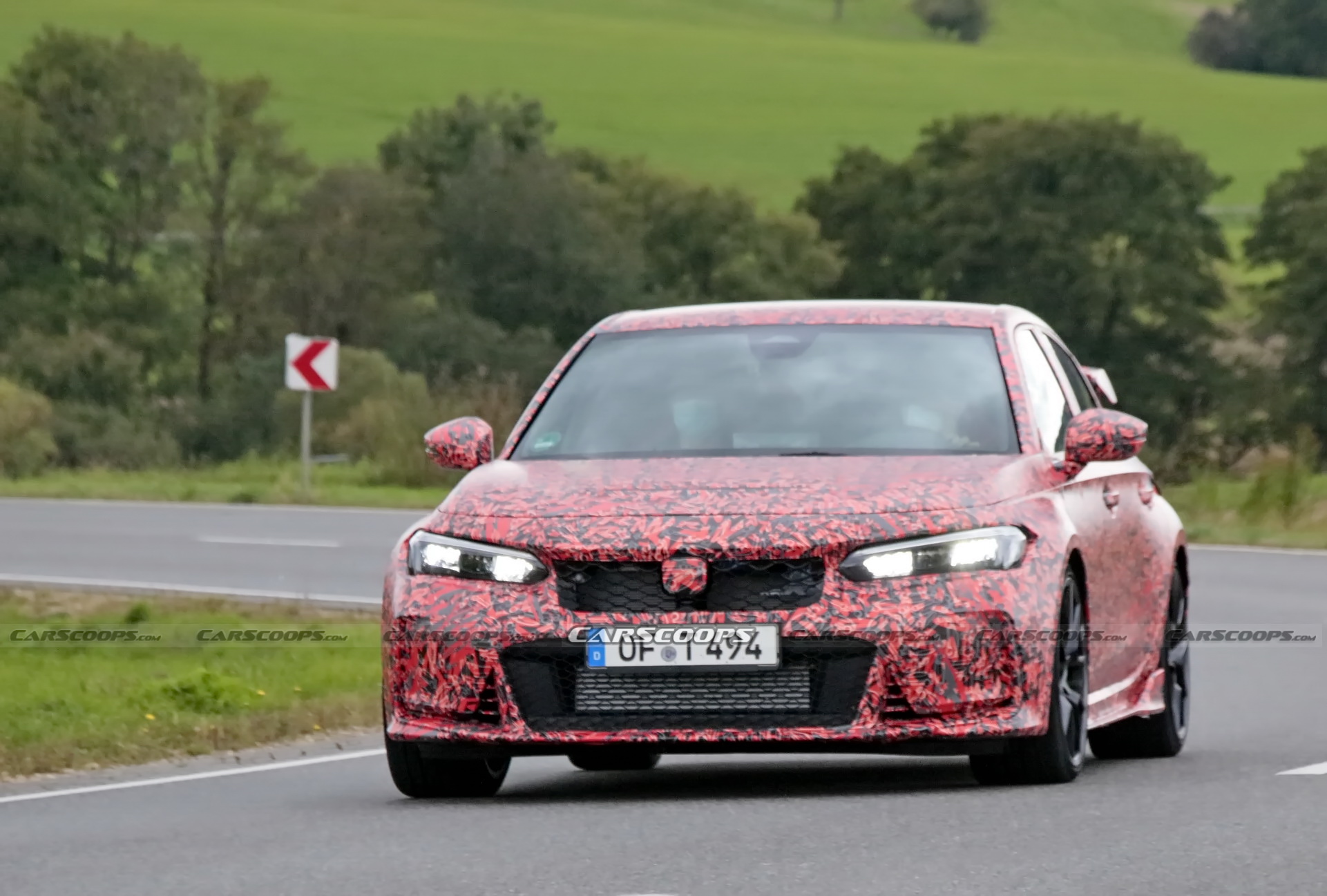 Gotcha! We Snapped The 2022 Honda Civic Type R Prototype A Day After It Was Announced
