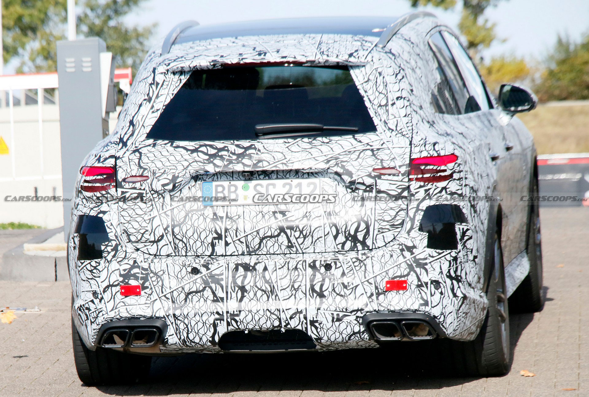 2023 Mercedes-AMG GLC 63 Spied, Ditches Twin-Turbo V8 For 4-Cylinder Hybrid Power