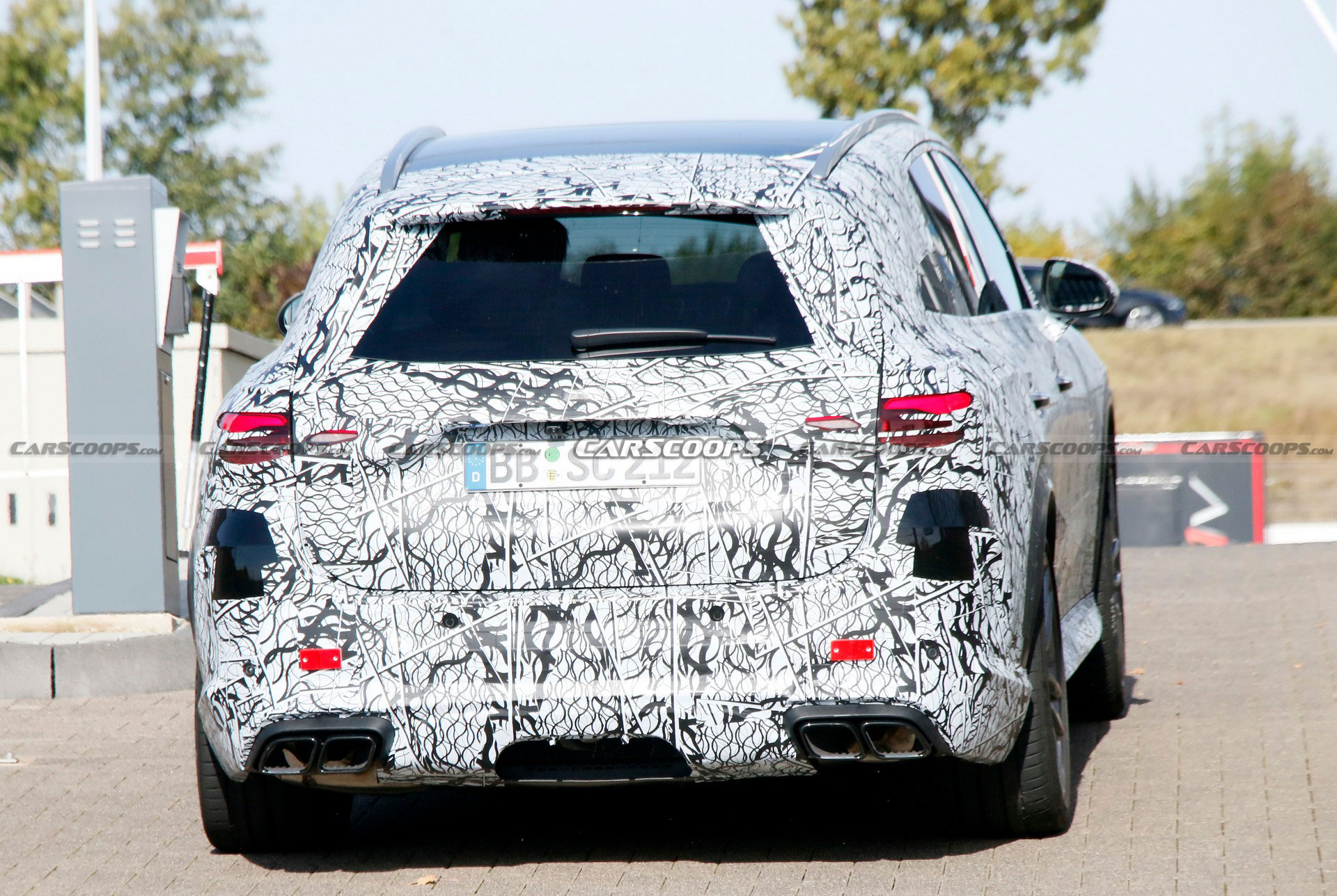 2023 Mercedes-AMG GLC 63 Spied, Ditches Twin-Turbo V8 For 4-Cylinder Hybrid Power