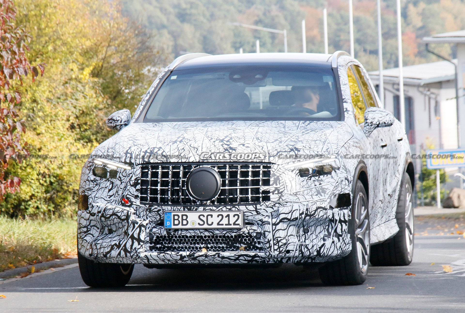 2023 Mercedes-AMG GLC 63 Spied, Ditches Twin-Turbo V8 For 4-Cylinder Hybrid Power
