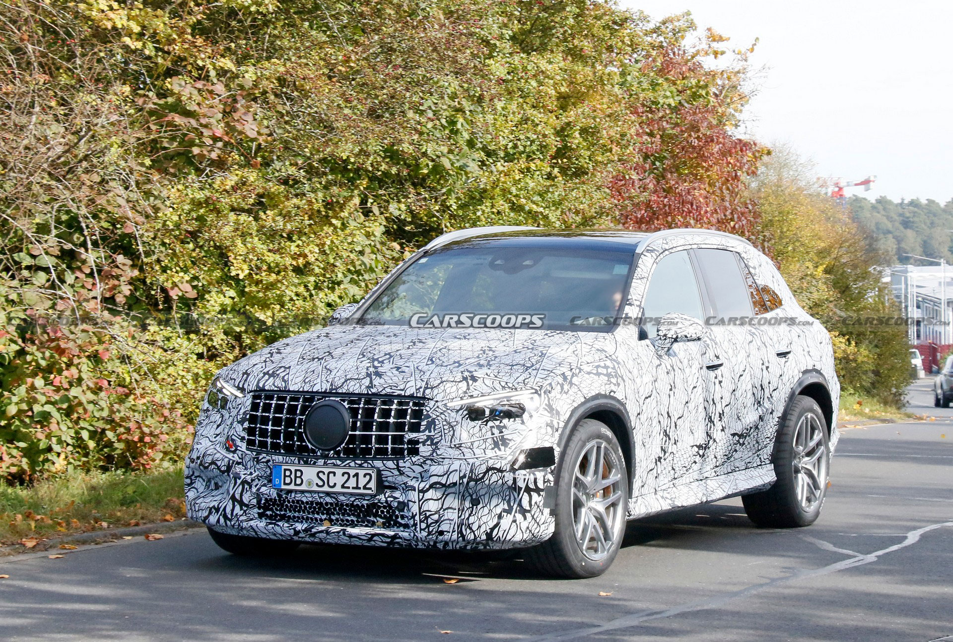 2023 Mercedes-AMG GLC 63 Spied, Ditches Twin-Turbo V8 For 4-Cylinder Hybrid Power