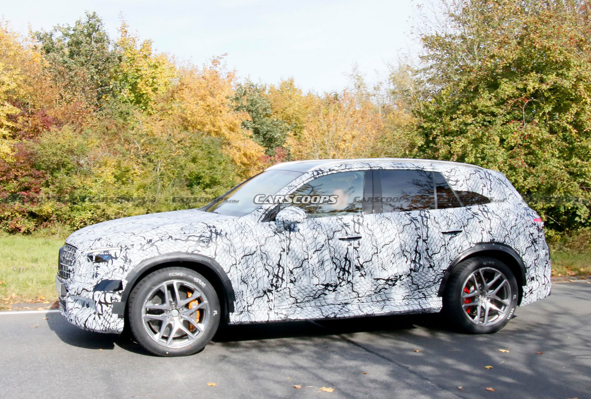 2023 Mercedes-AMG GLC 63 Spied, Ditches Twin-Turbo V8 For 4-Cylinder Hybrid Power
