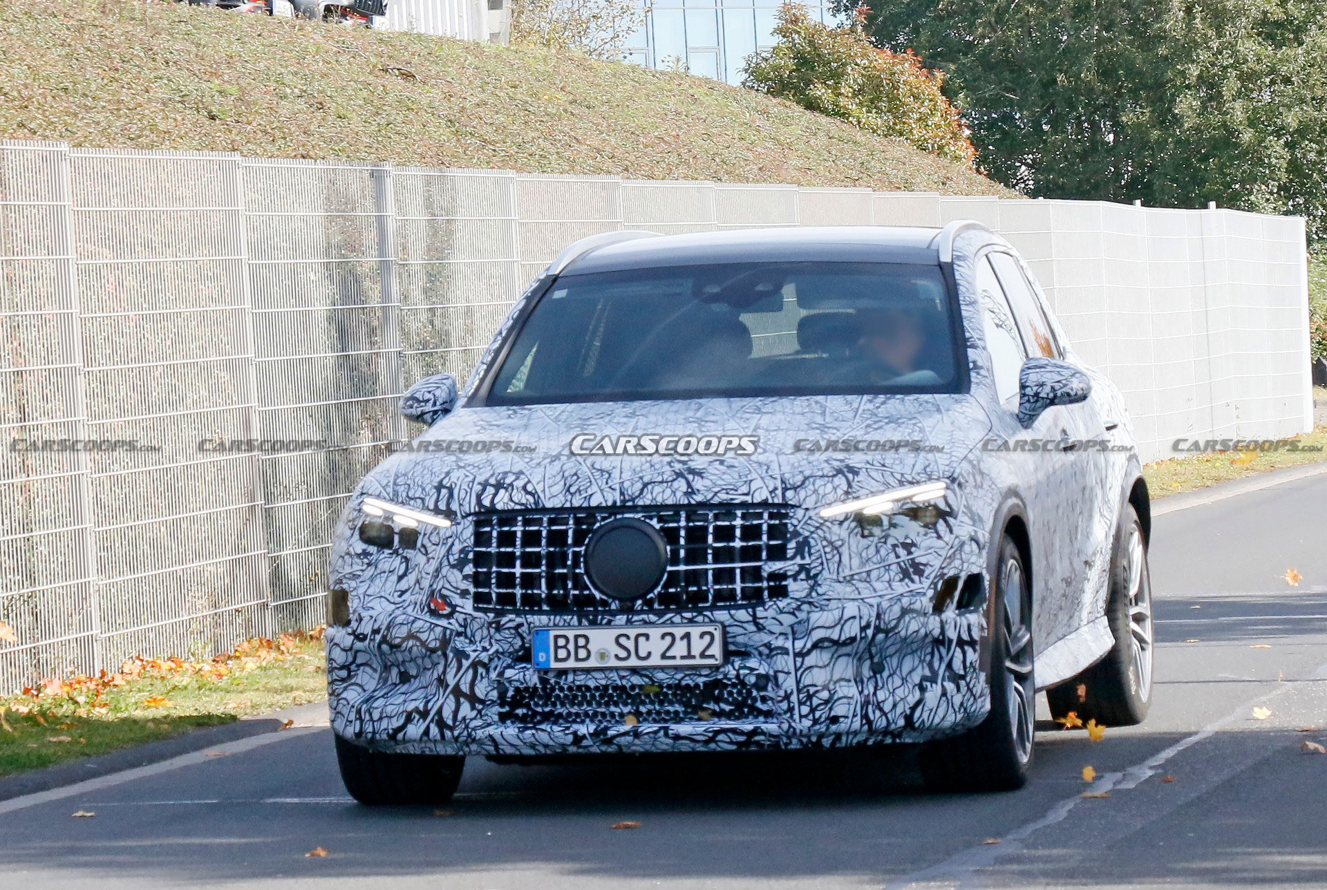 2023 Mercedes-AMG GLC 63 Spied, Ditches Twin-Turbo V8 For 4-Cylinder Hybrid Power