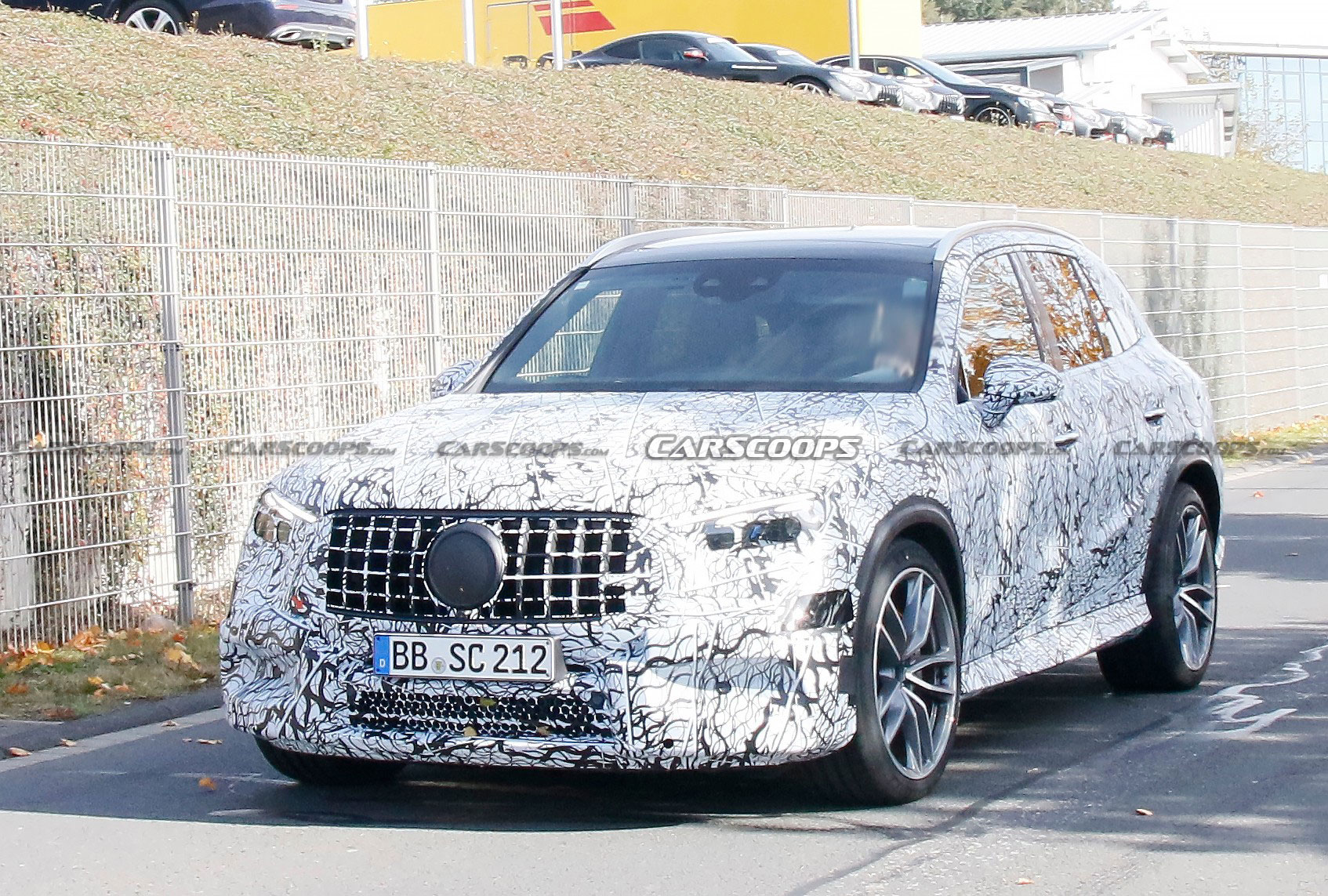 2023 Mercedes-AMG GLC 63 Spied, Ditches Twin-Turbo V8 For 4-Cylinder Hybrid Power