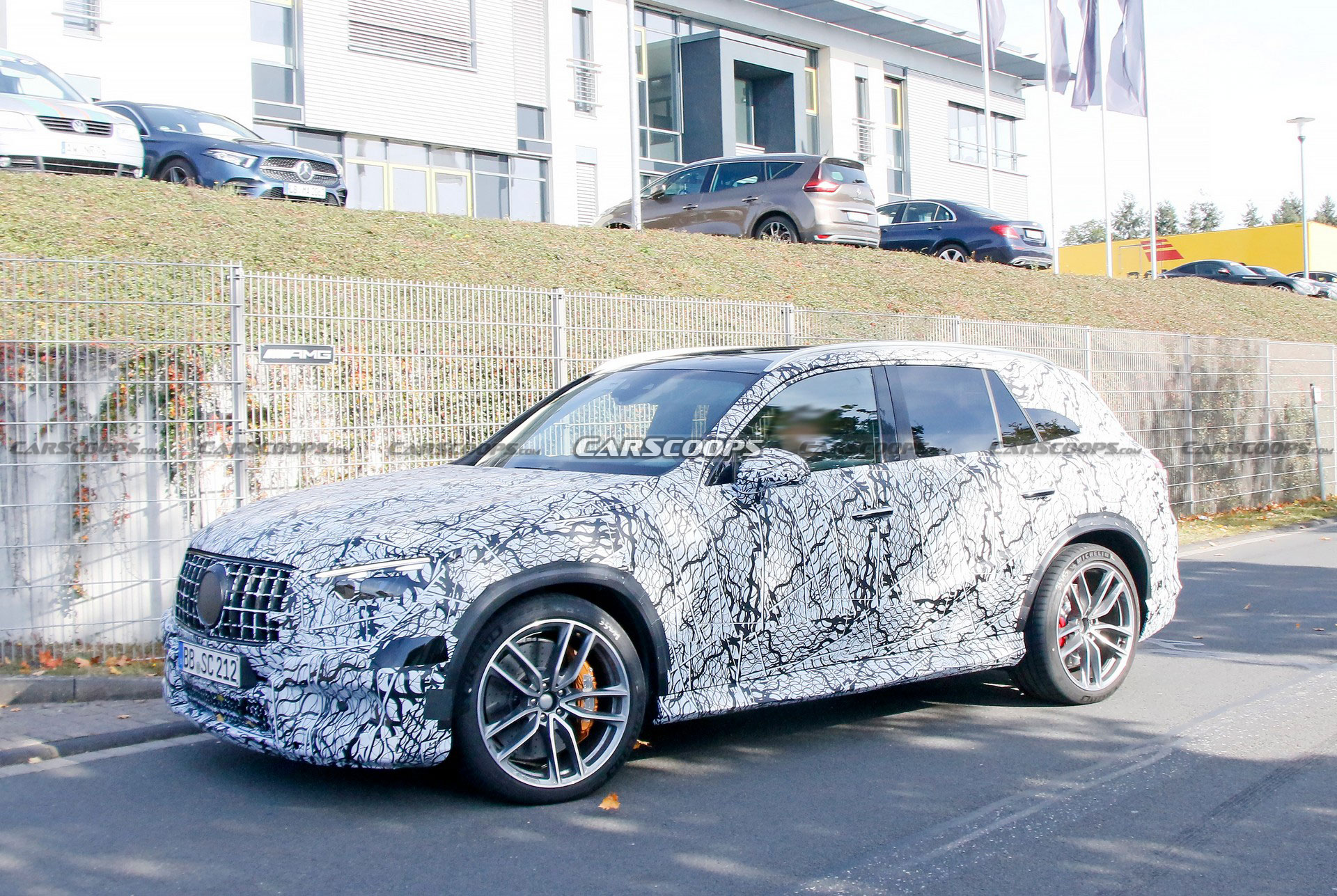 2023 Mercedes-AMG GLC 63 Spied, Ditches Twin-Turbo V8 For 4-Cylinder Hybrid Power