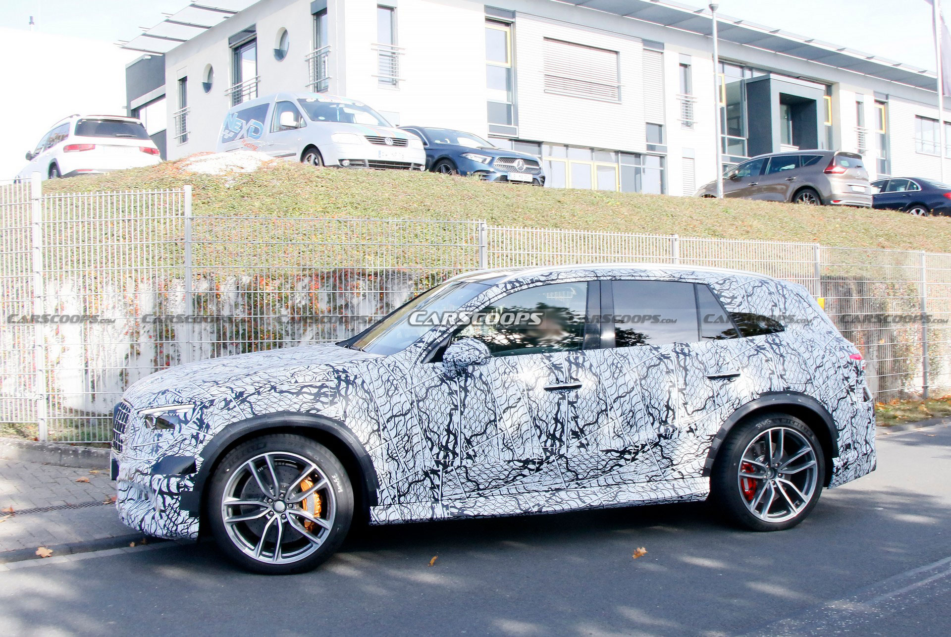 2023 Mercedes-AMG GLC 63 Spied, Ditches Twin-Turbo V8 For 4-Cylinder Hybrid Power