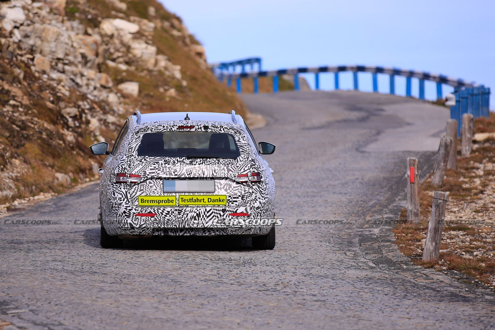 2023 Skoda Superb Test Mule Spied Wearing The Current Model’s Combi Body