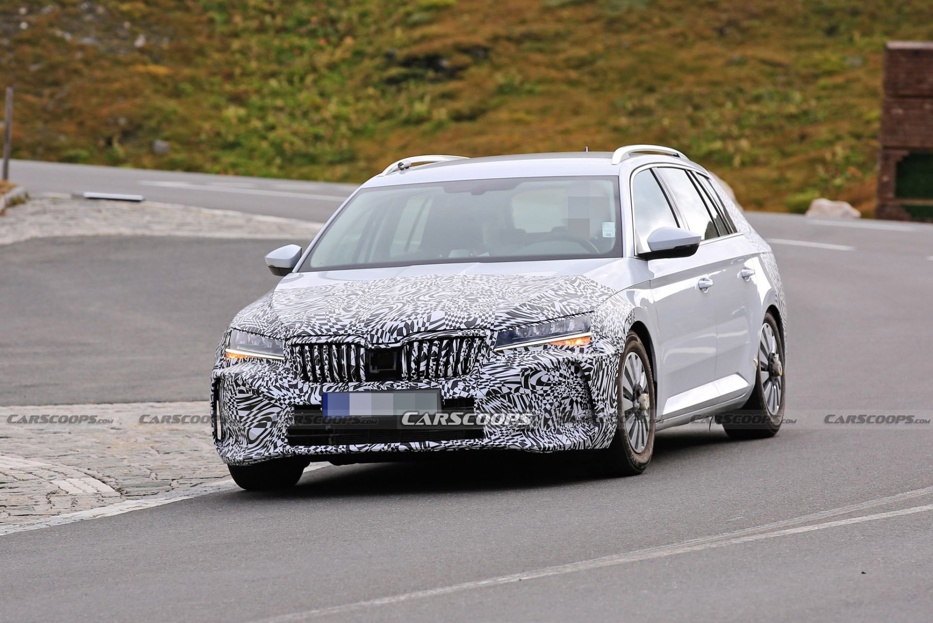 2023 Skoda Superb Test Mule Spied Wearing The Current Model’s Combi Body