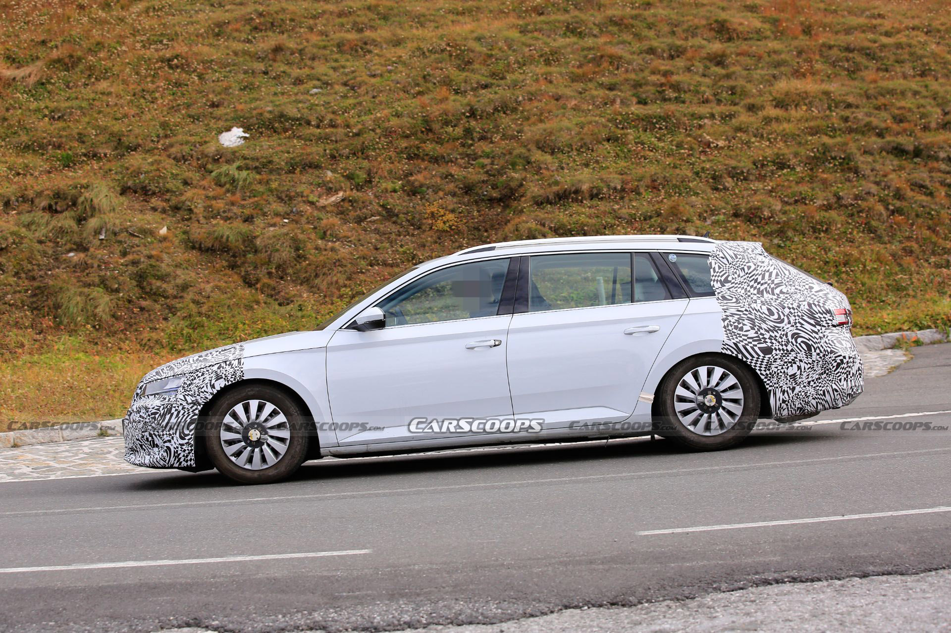 2023 Skoda Superb Test Mule Spied Wearing The Current Model’s Combi Body